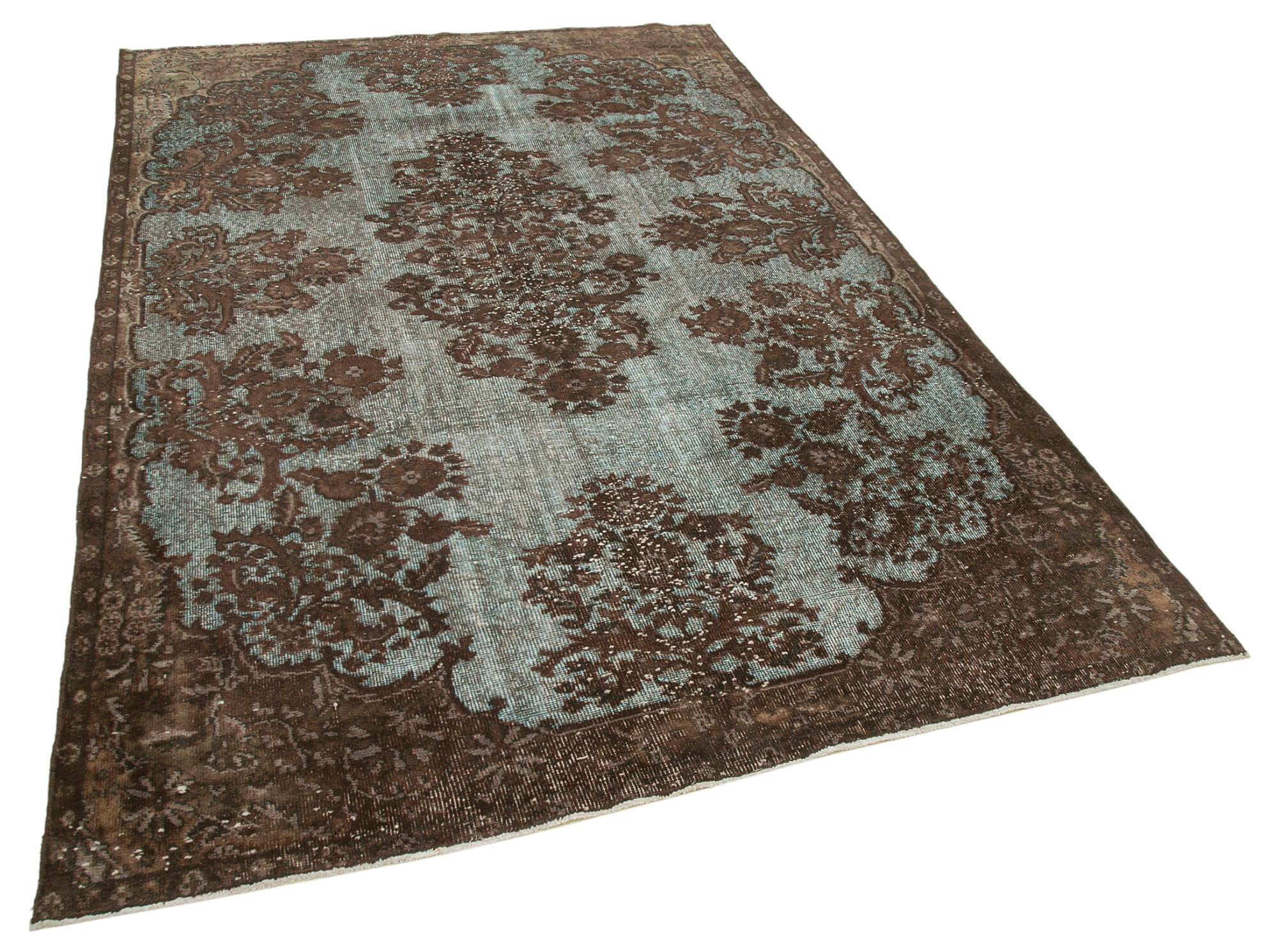 6 x 9 Brown Over Dyed Rug - 466