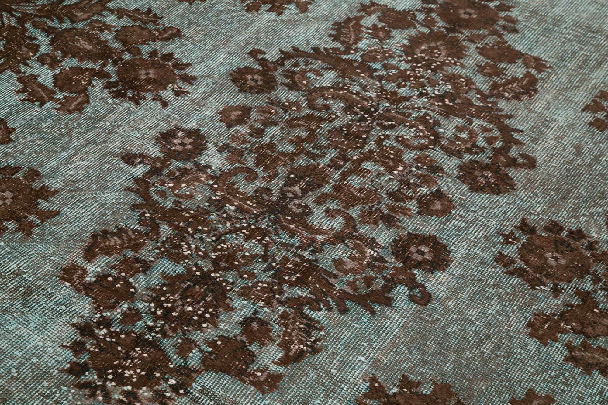 6 x 9 Brown Over Dyed Rug - 466