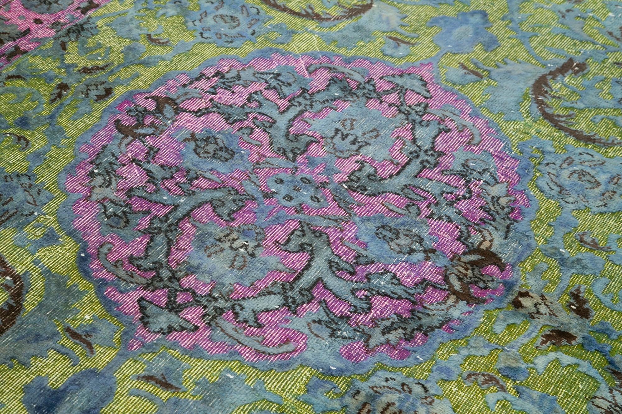 6 x 9 Pink Over Dyed Rug - 475