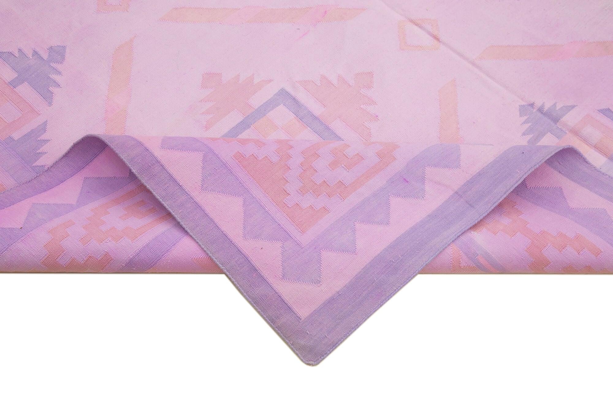 6 x 9 Pink Oriental Kilim Rug - 883