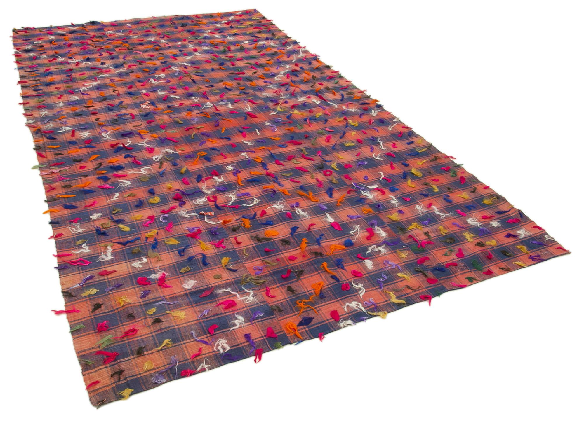 6 x 10 Red Oriental Kilim Rug - 898