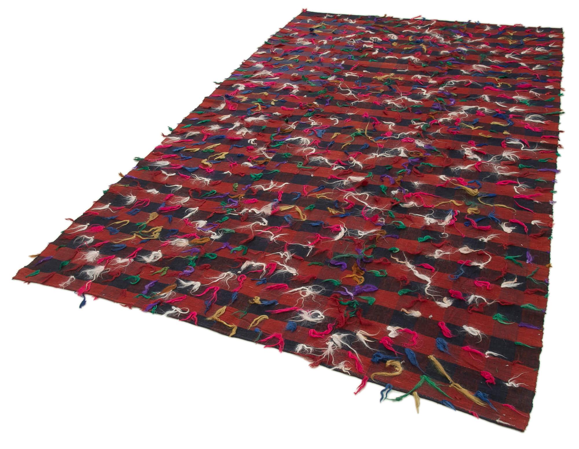 6 x 10 Red Oriental Kilim Rug - 899