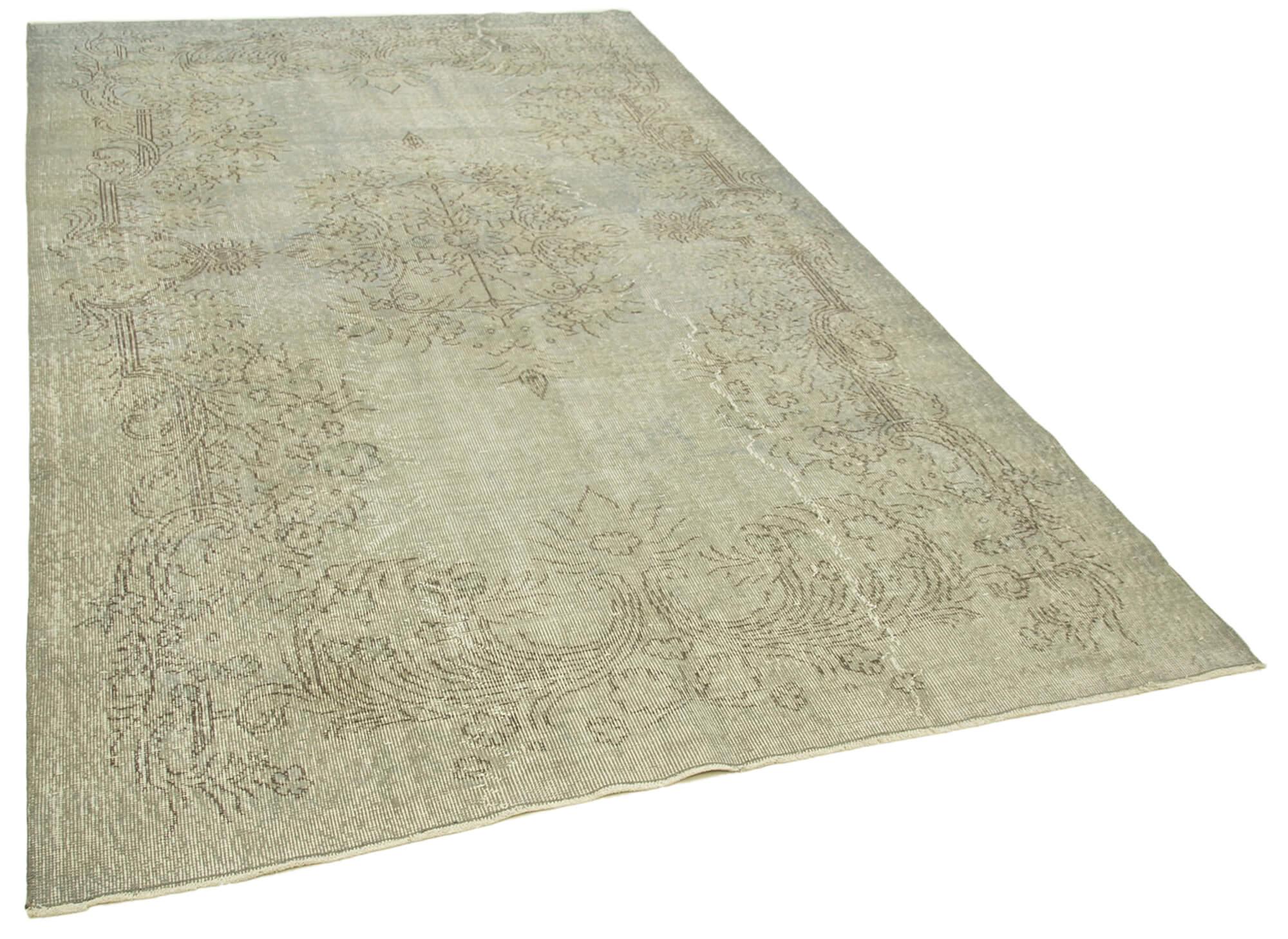 6 x 10 Grey Overdyed Rug - 208