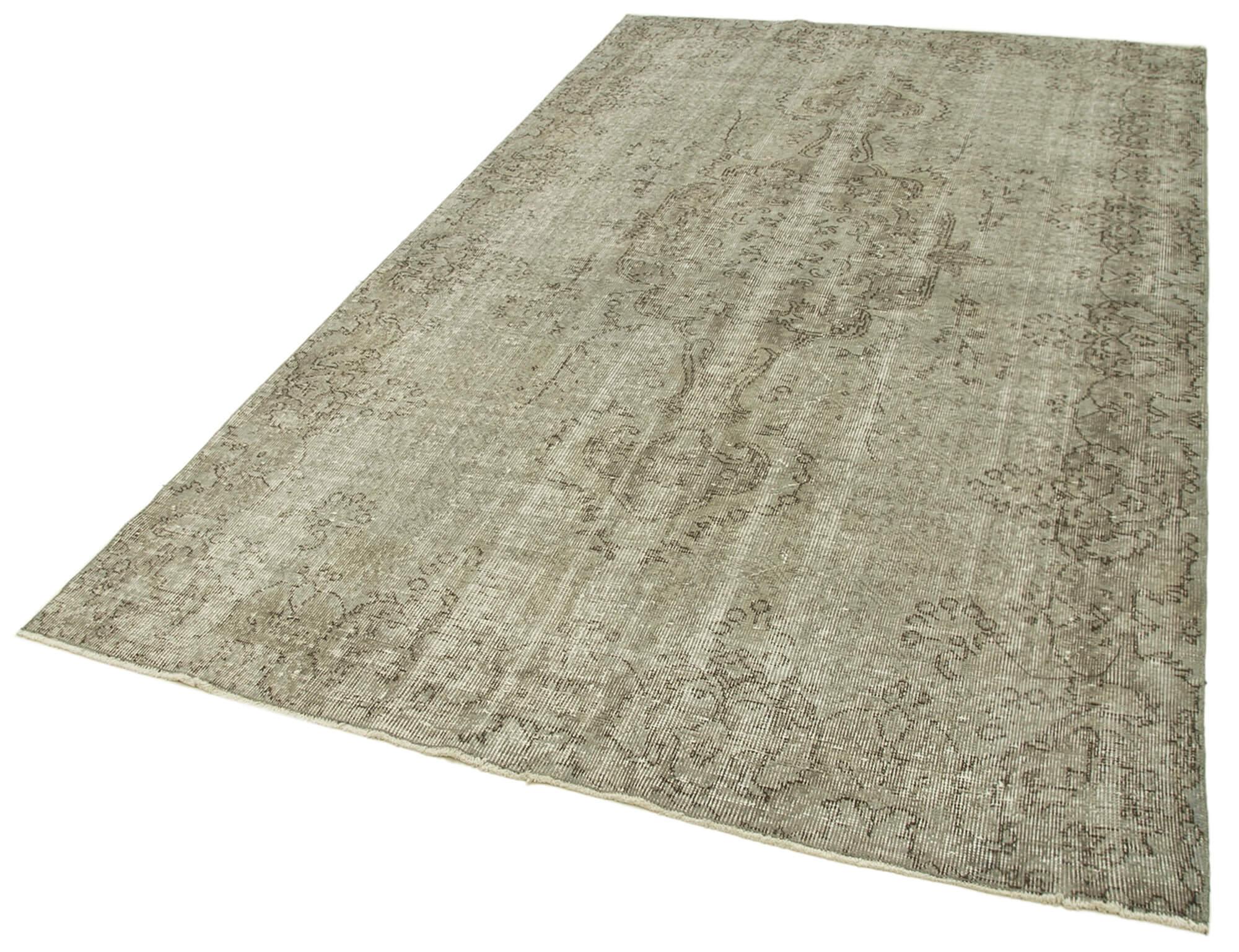 6 x 9 Grey Overdyed Rug - 207