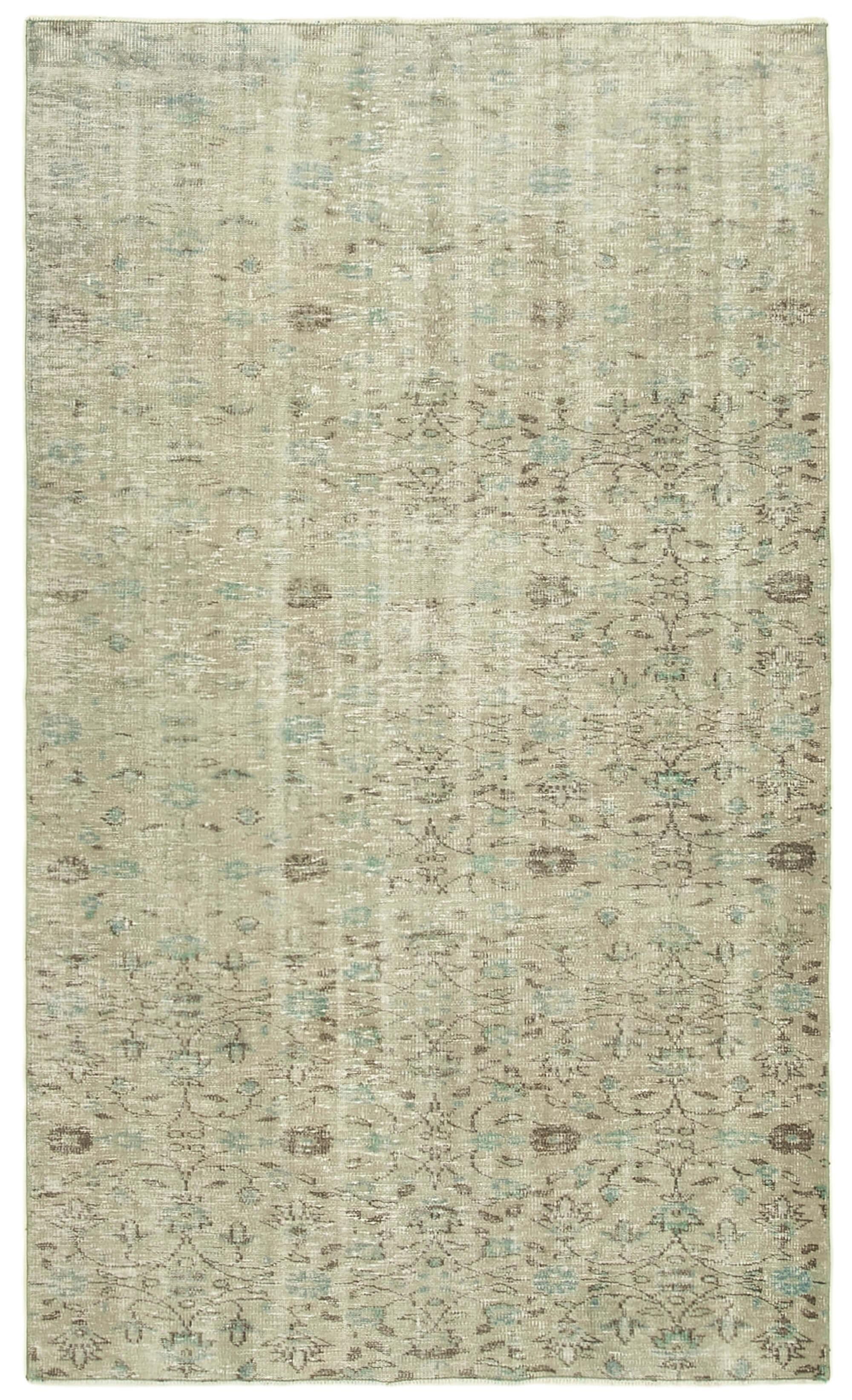 5 x 8 Grey Overdyed Rug - 203