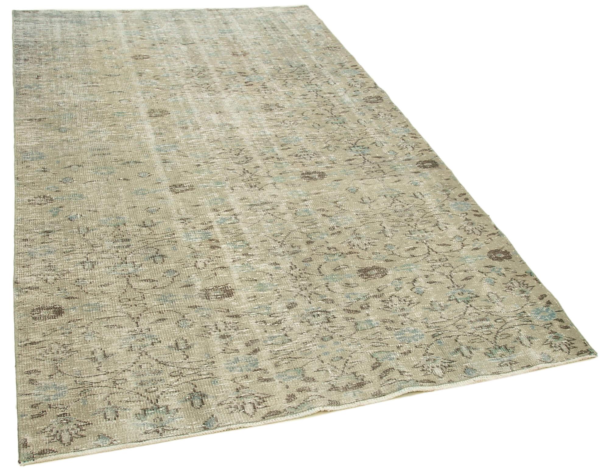 5 x 8 Grey Overdyed Rug - 203