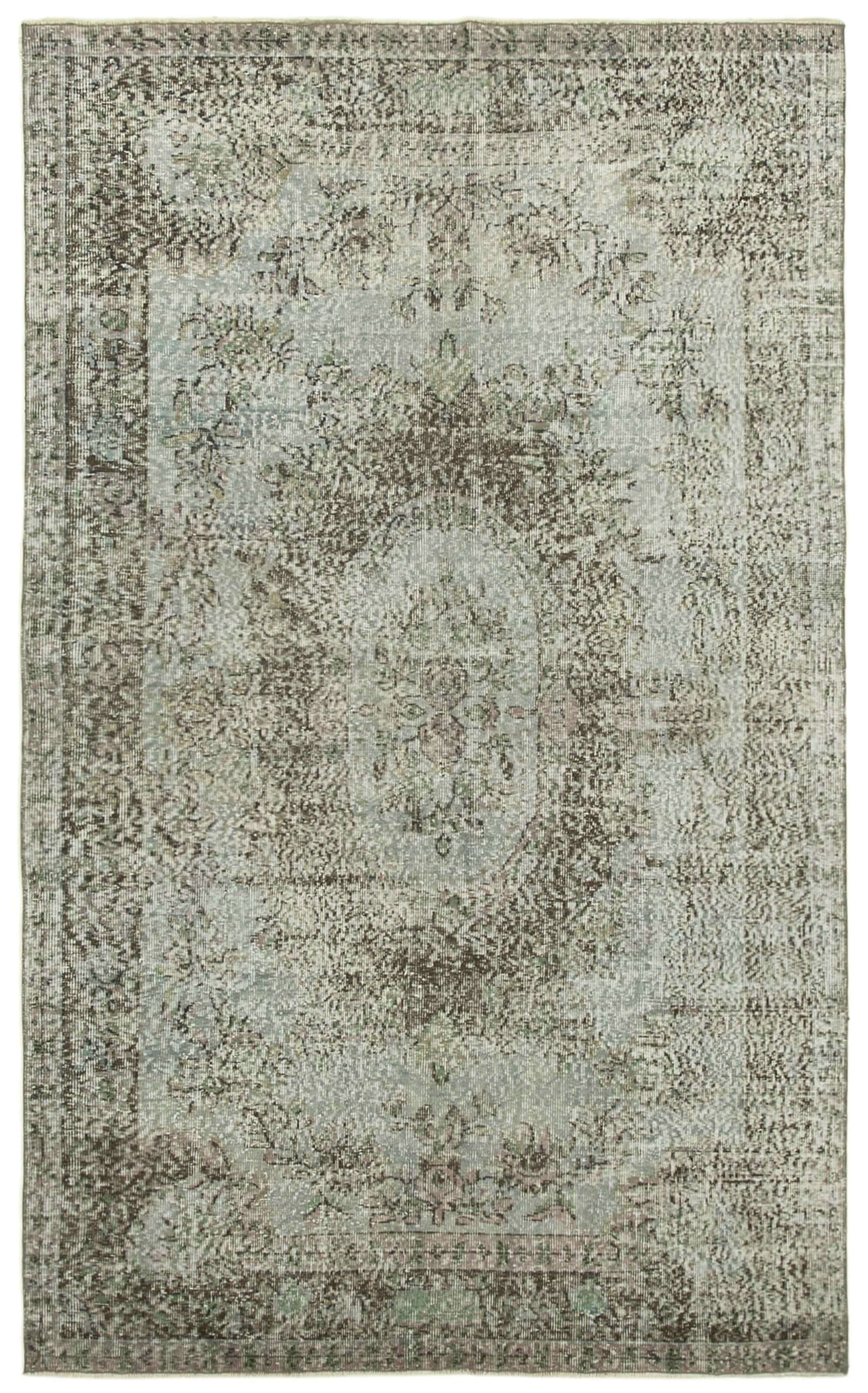 5 x 9 Grey Overdyed Rug - 202