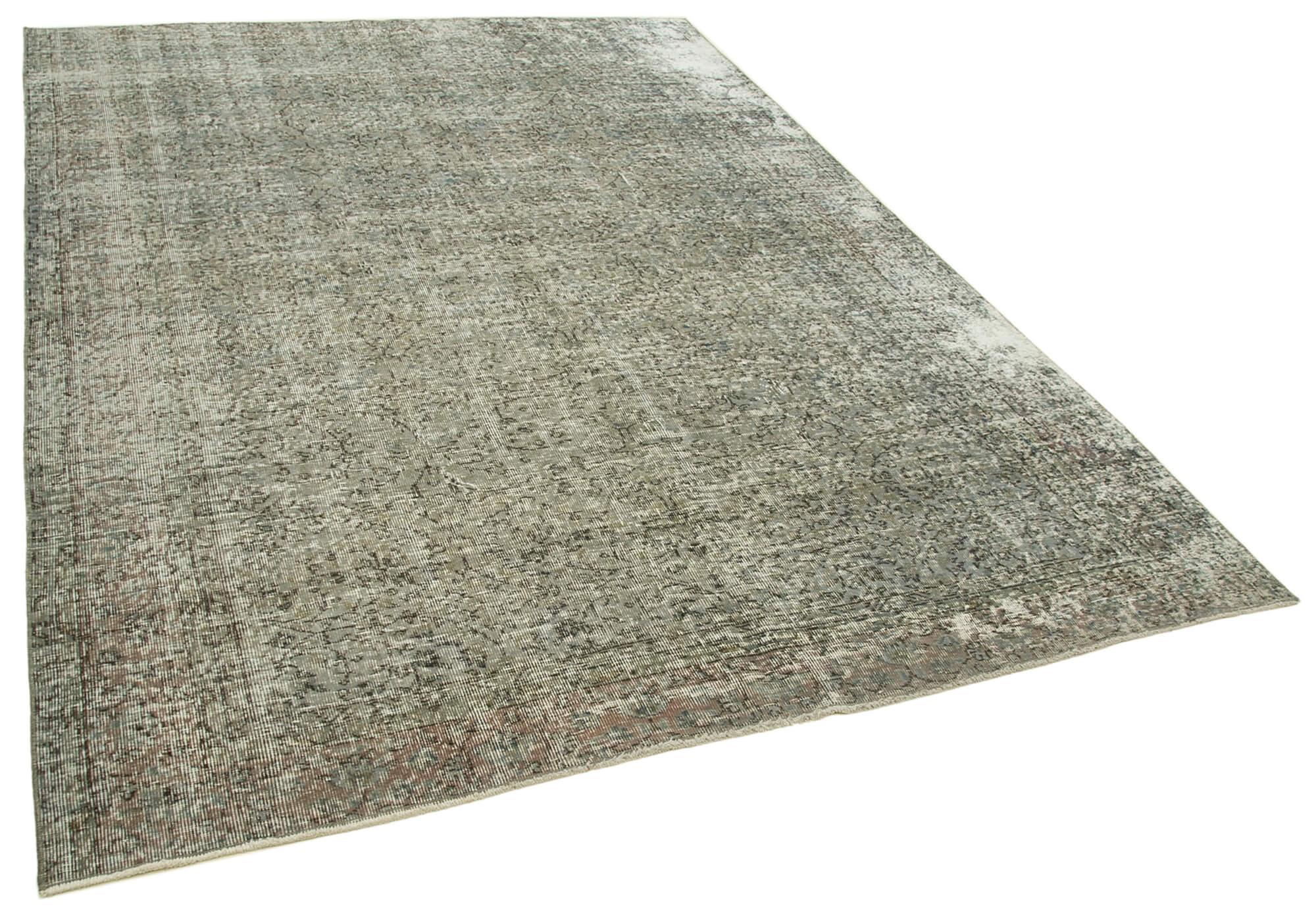 7 x 9 Grey Overdyed Rug - 199