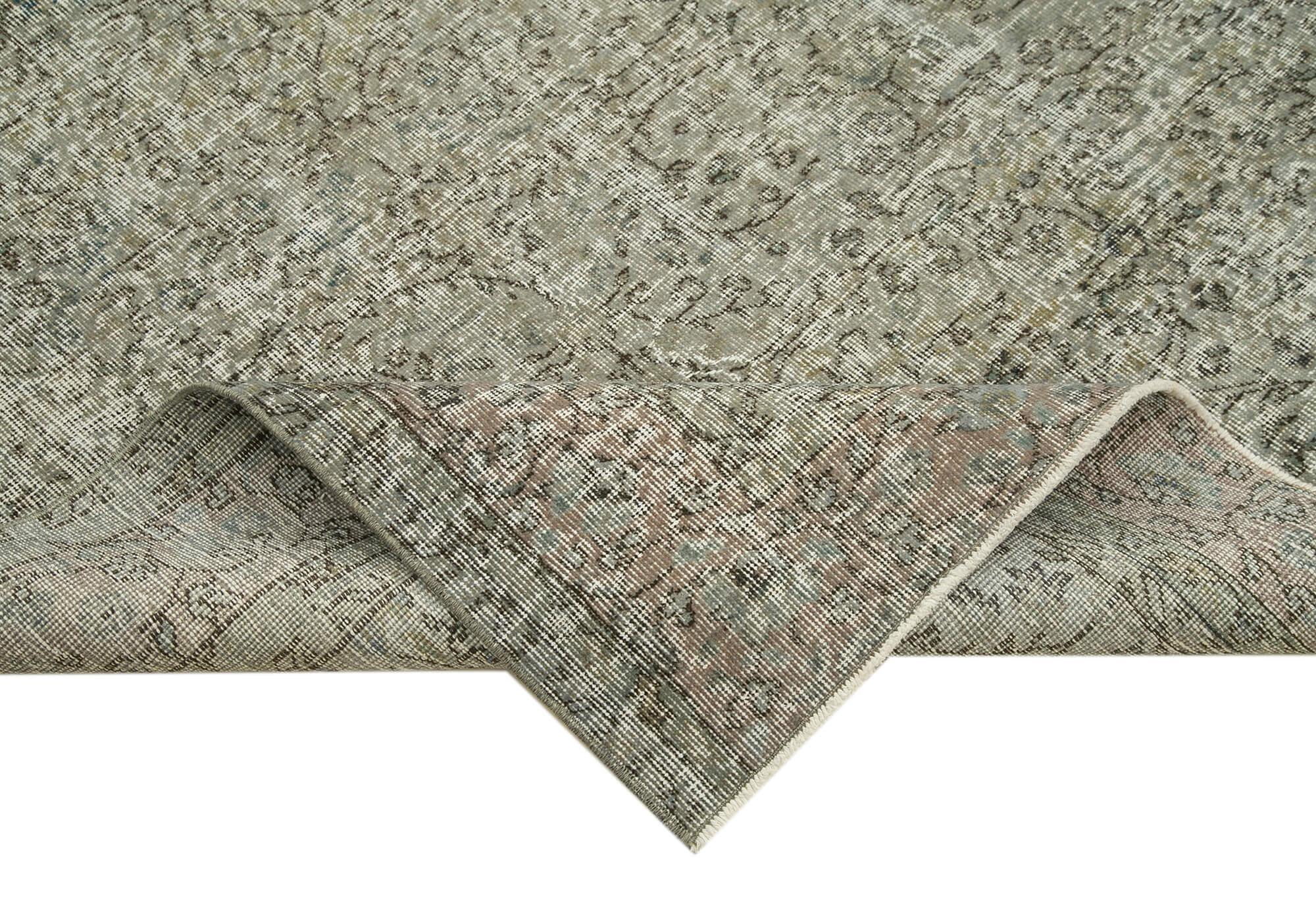 7 x 9 Grey Overdyed Rug - 199