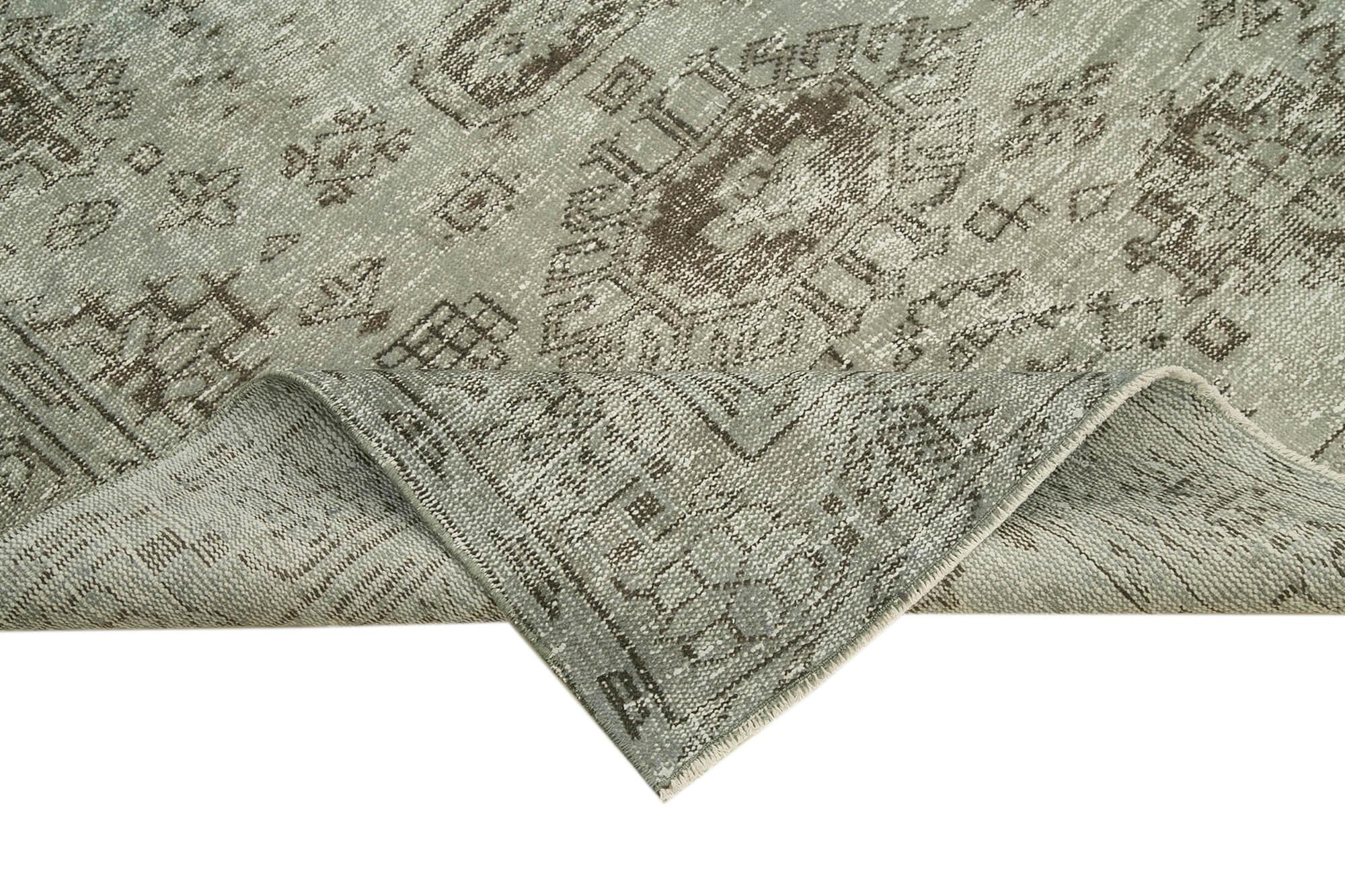 5 x 9 Grey Overdyed Rug - 192