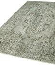 6 x 9 Grey Overdyed Rug - 193