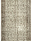 5 x 9 Grey Overdyed Rug - 195