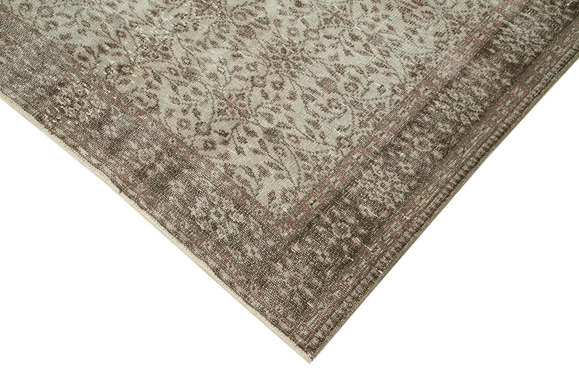 5 x 9 Grey Overdyed Rug - 195