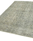 6 x 9 Grey Overdyed Rug - 198