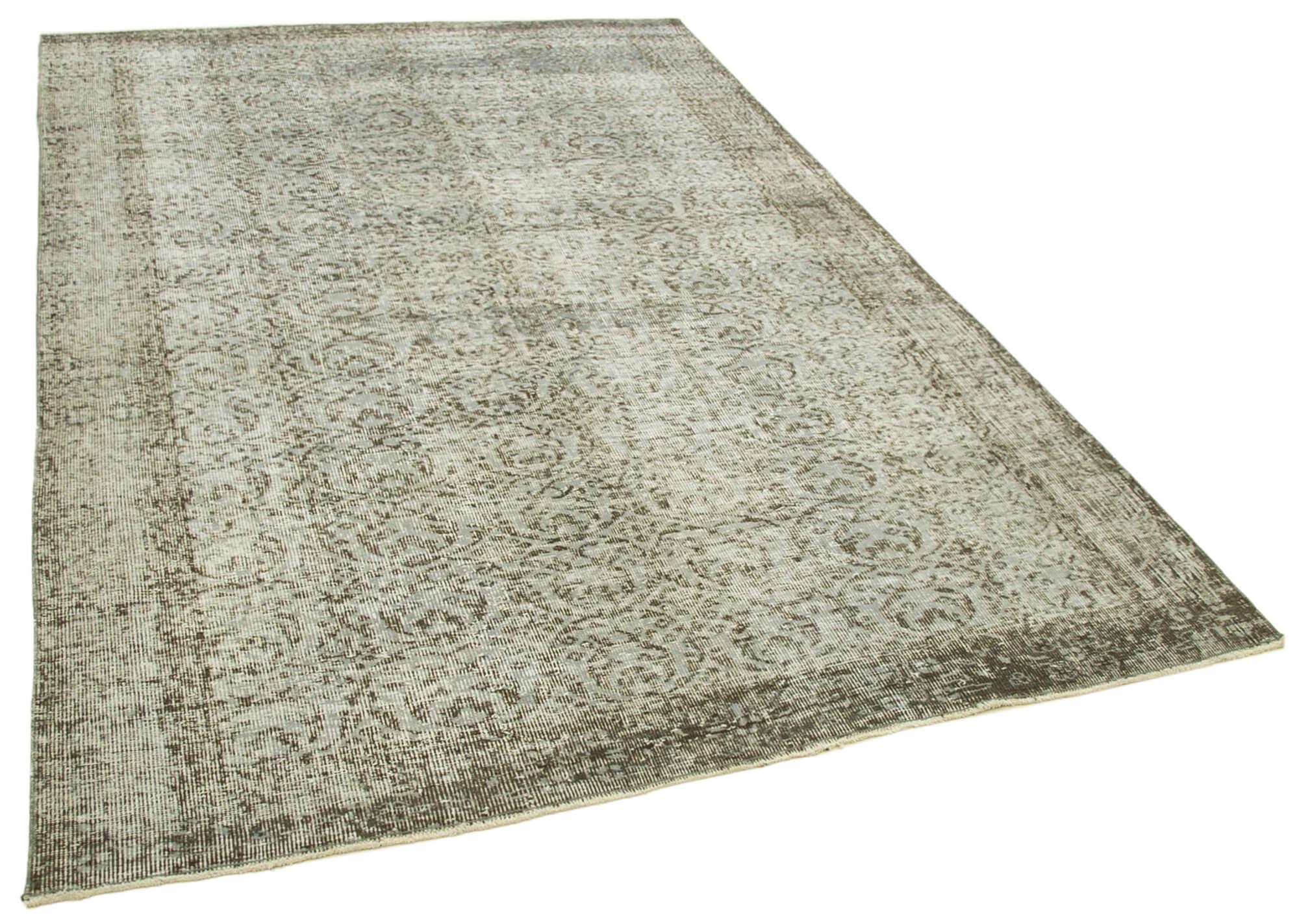 6 x 9 Grey Overdyed Rug - 191