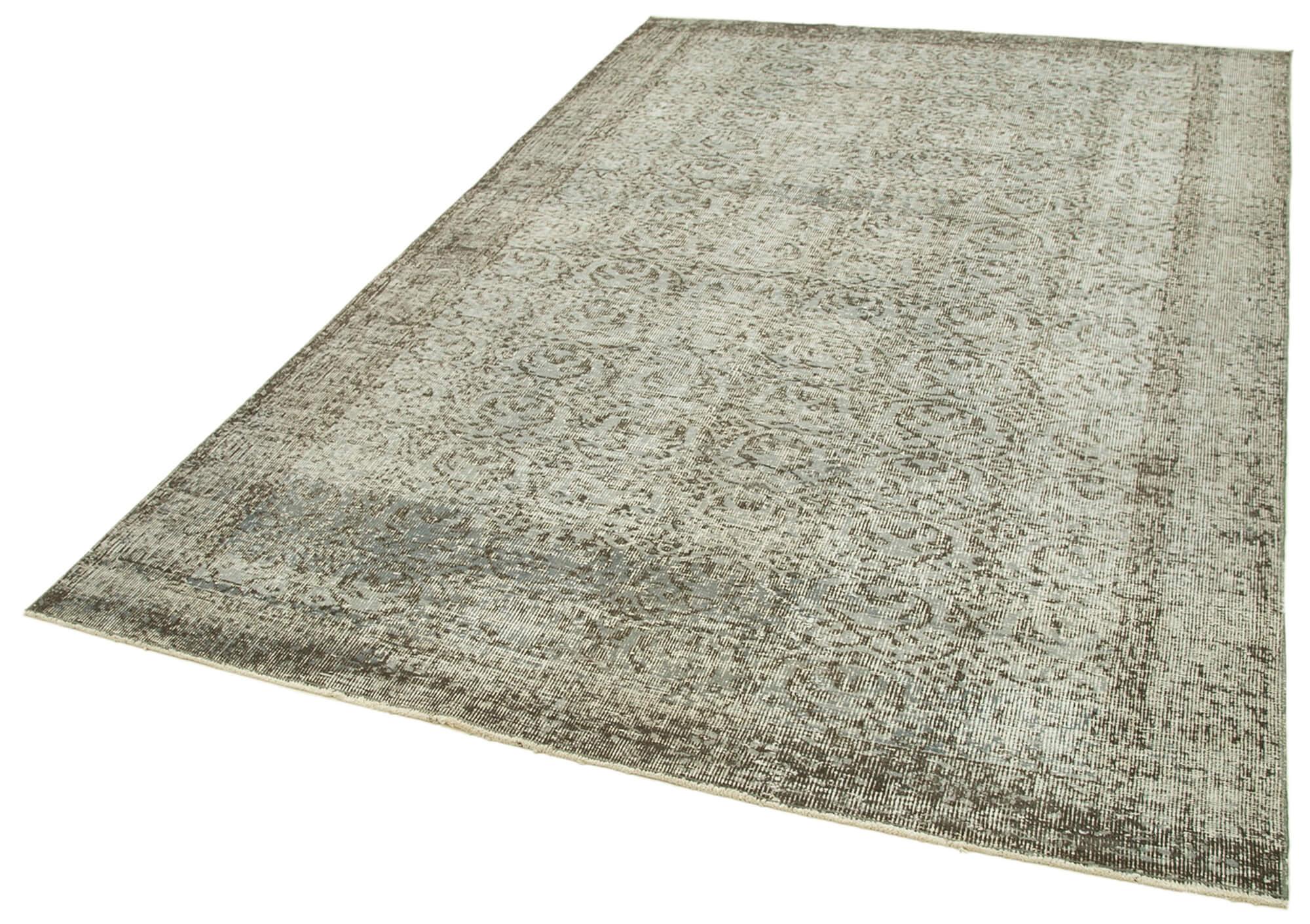 6 x 9 Grey Overdyed Rug - 191