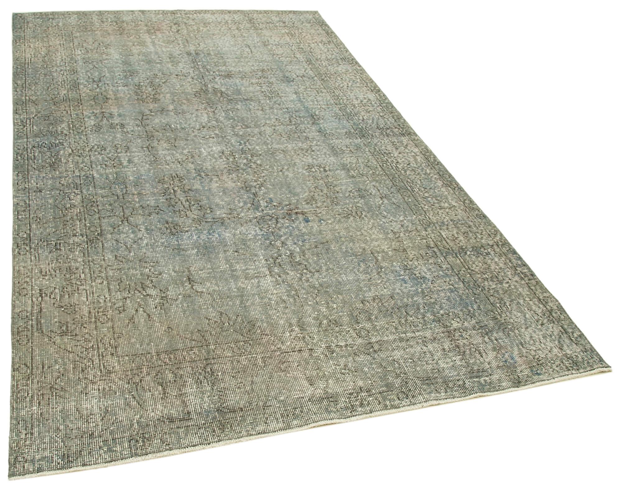 5 x 9 Blue Overdyed Rug - 189