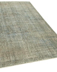 5 x 9 Blue Overdyed Rug - 189