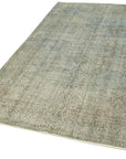 5 x 9 Blue Overdyed Rug - 189