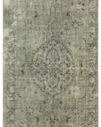 5 x 10 Grey Overdyed Rug - 187