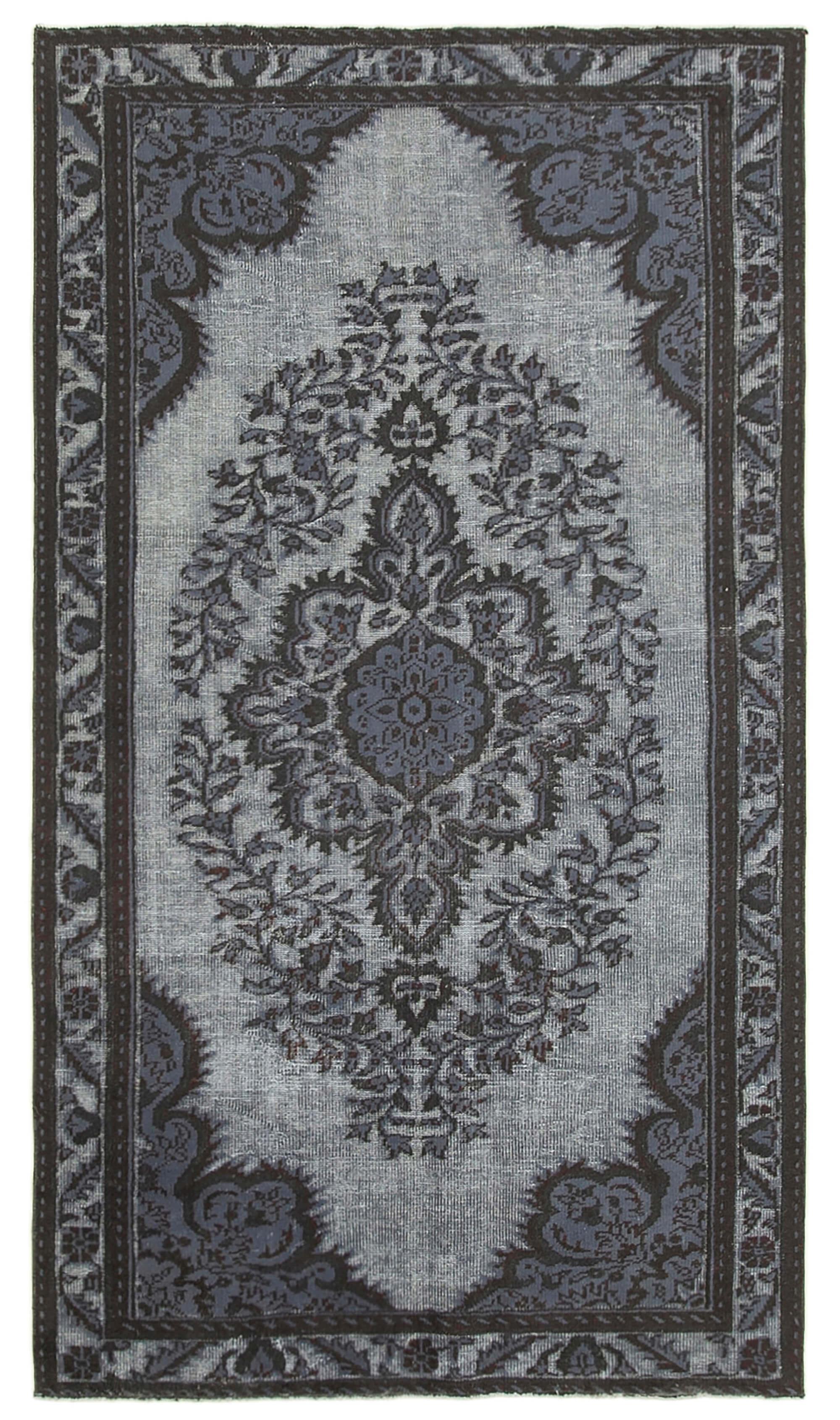 5 x 9 Grey Over Dyed Rug - 1044