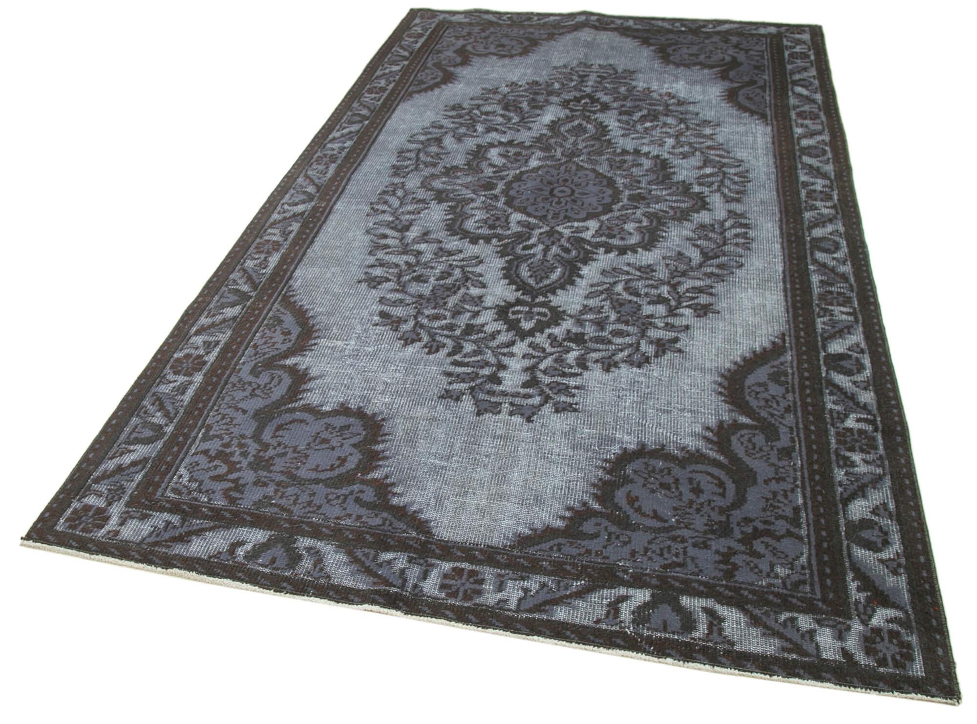 5 x 9 Grey Over Dyed Rug - 1044