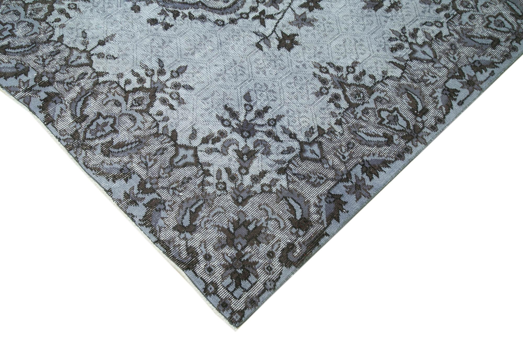 6 x 9 Grey Over Dyed Rug - 1045