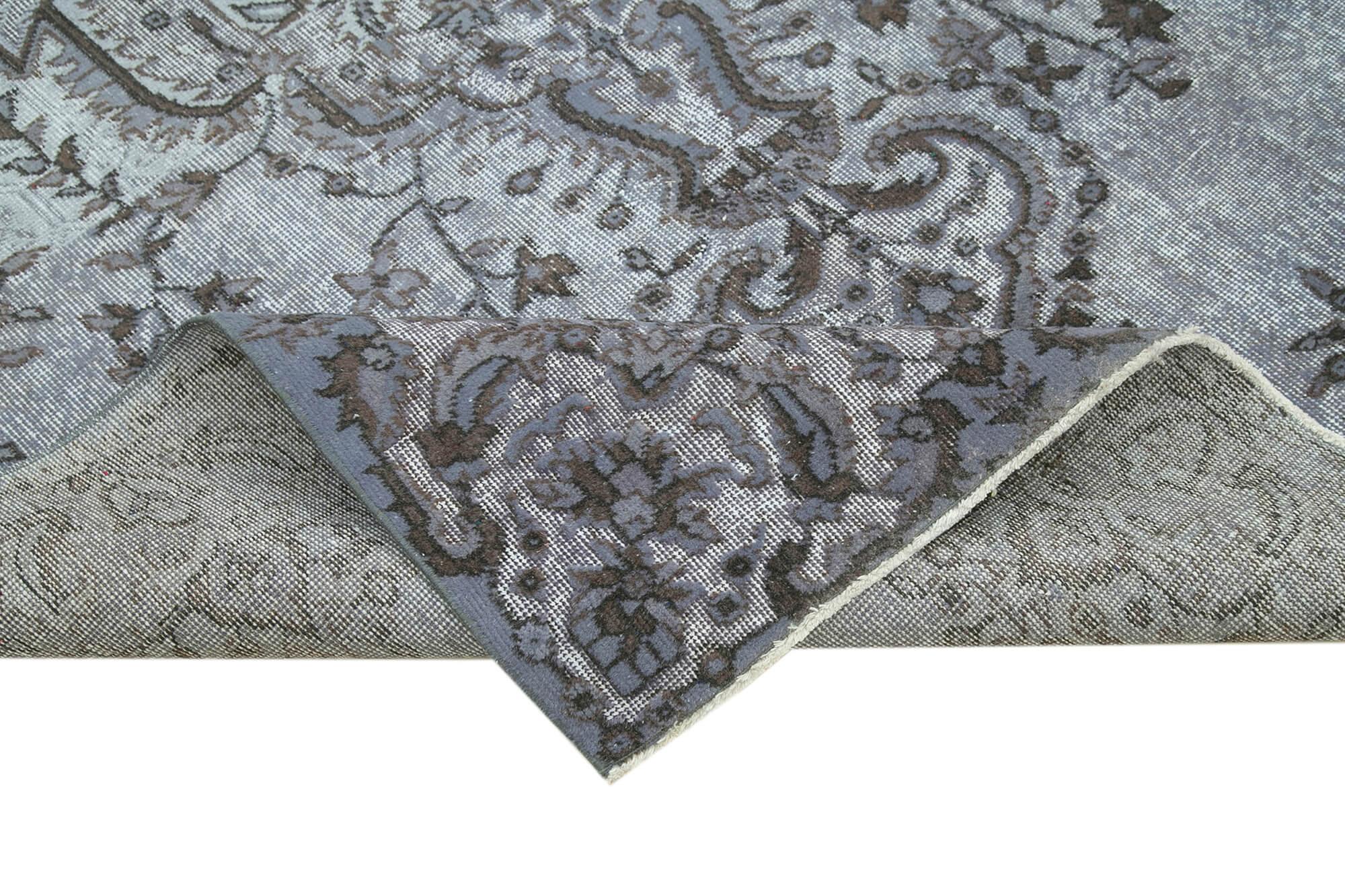 6 x 9 Grey Over Dyed Rug - 1045