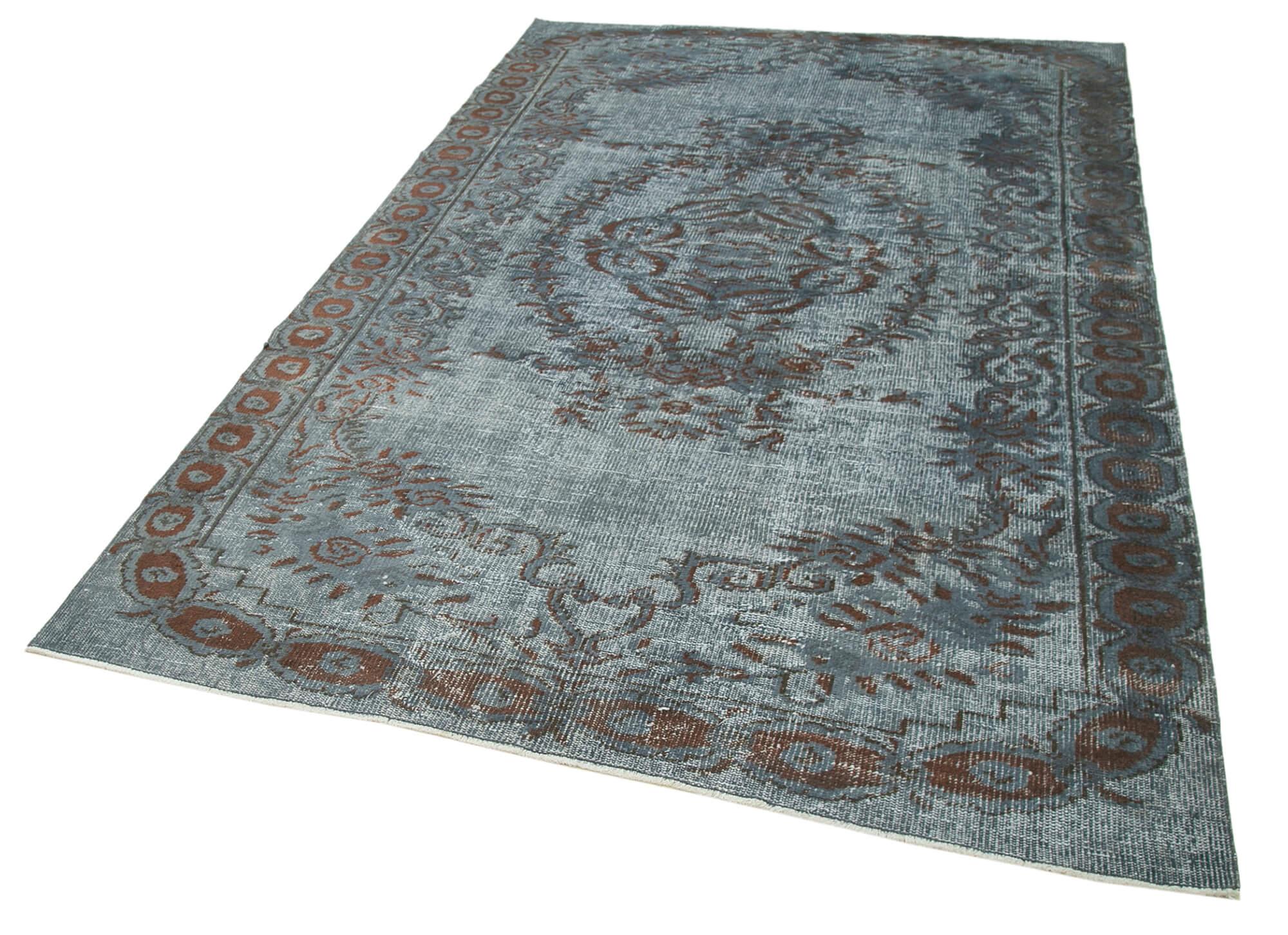 6 x 9 Grey Over Dyed Rug - 1046