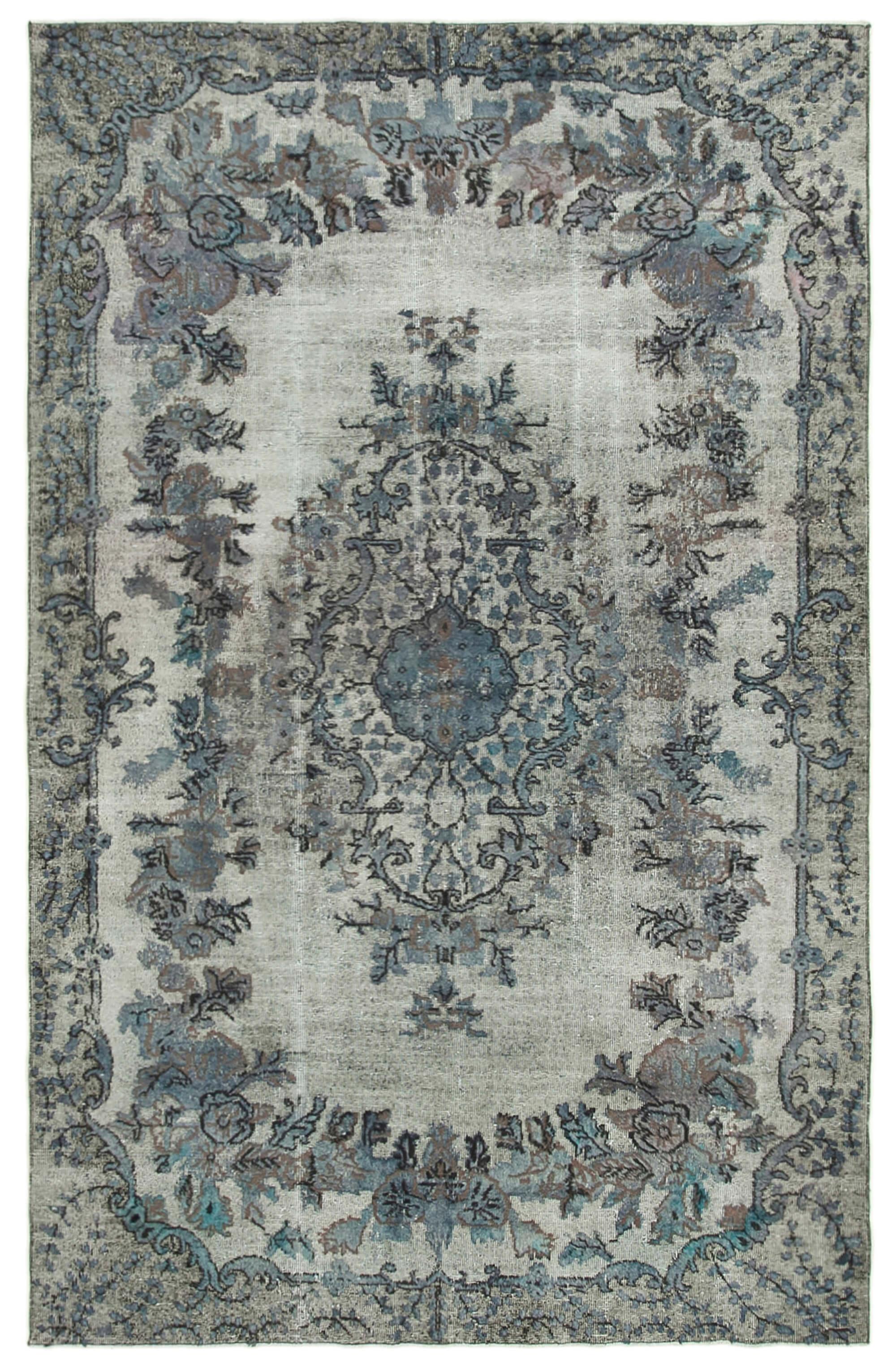 7 x 10 Grey Over Dyed Rug - 1049