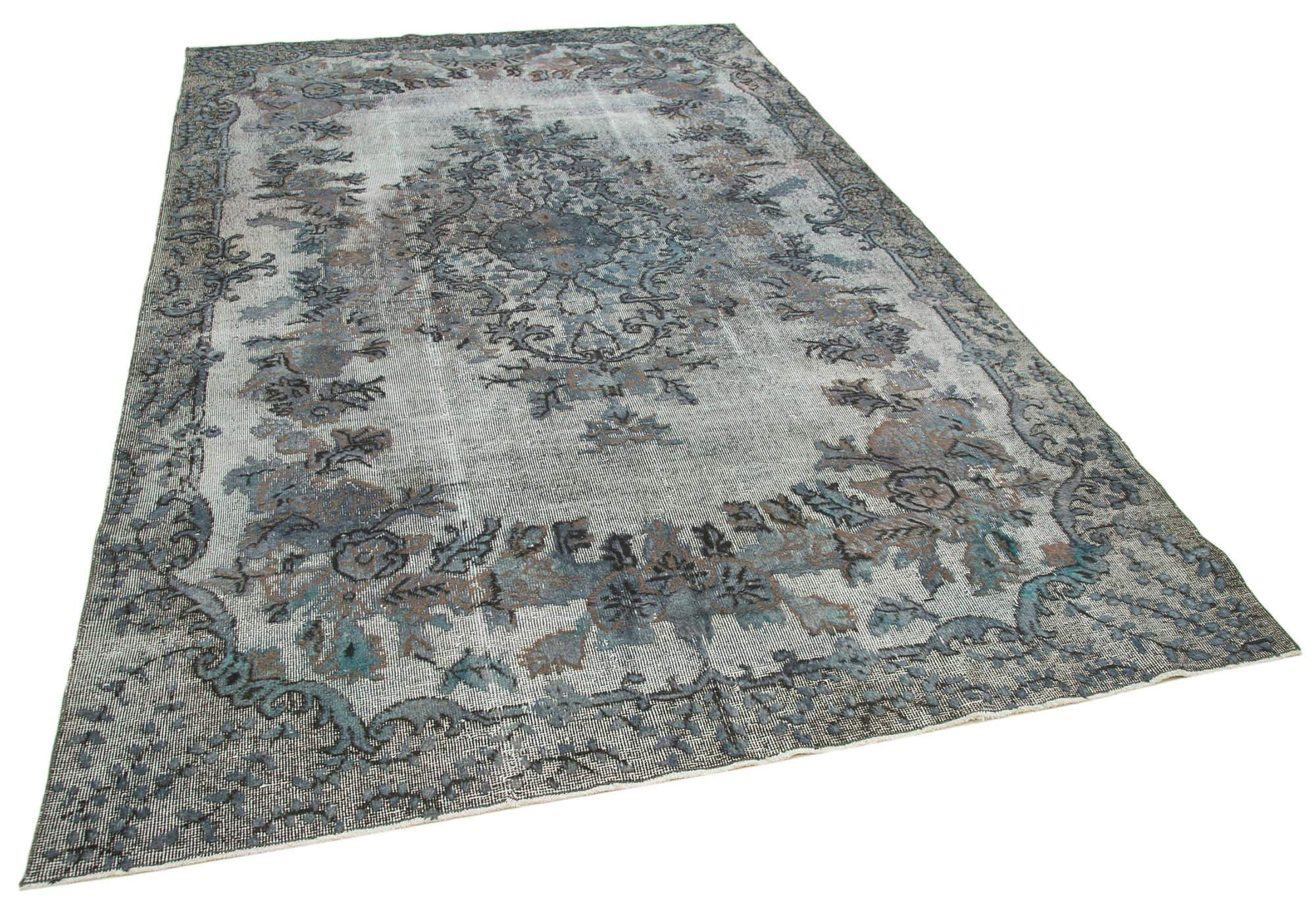 7 x 10 Grey Over Dyed Rug - 1049