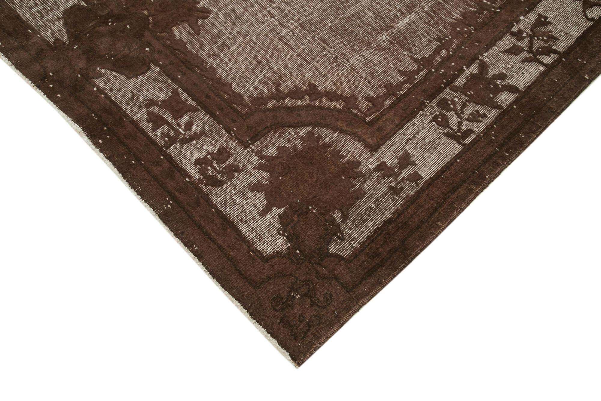 6 x 10 Brown Over Dyed Rug - 1052