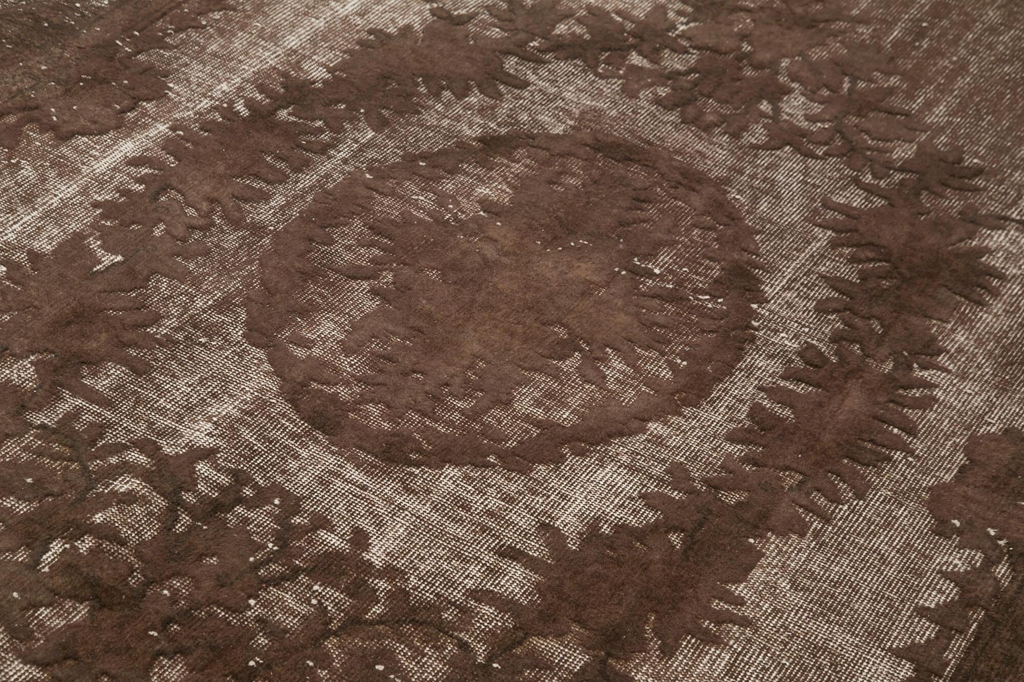 6 x 10 Brown Over Dyed Rug - 1052