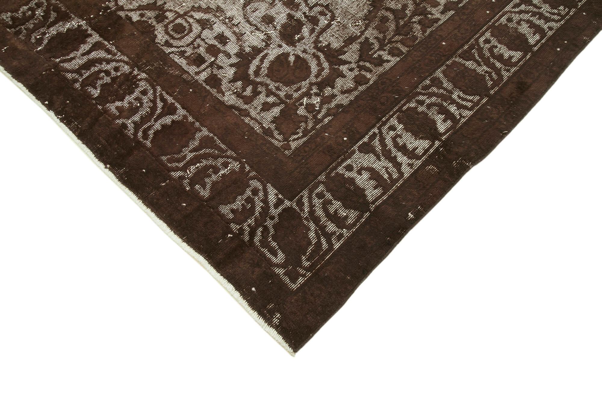 7 x 11 Brown Over Dyed Rug - 1053