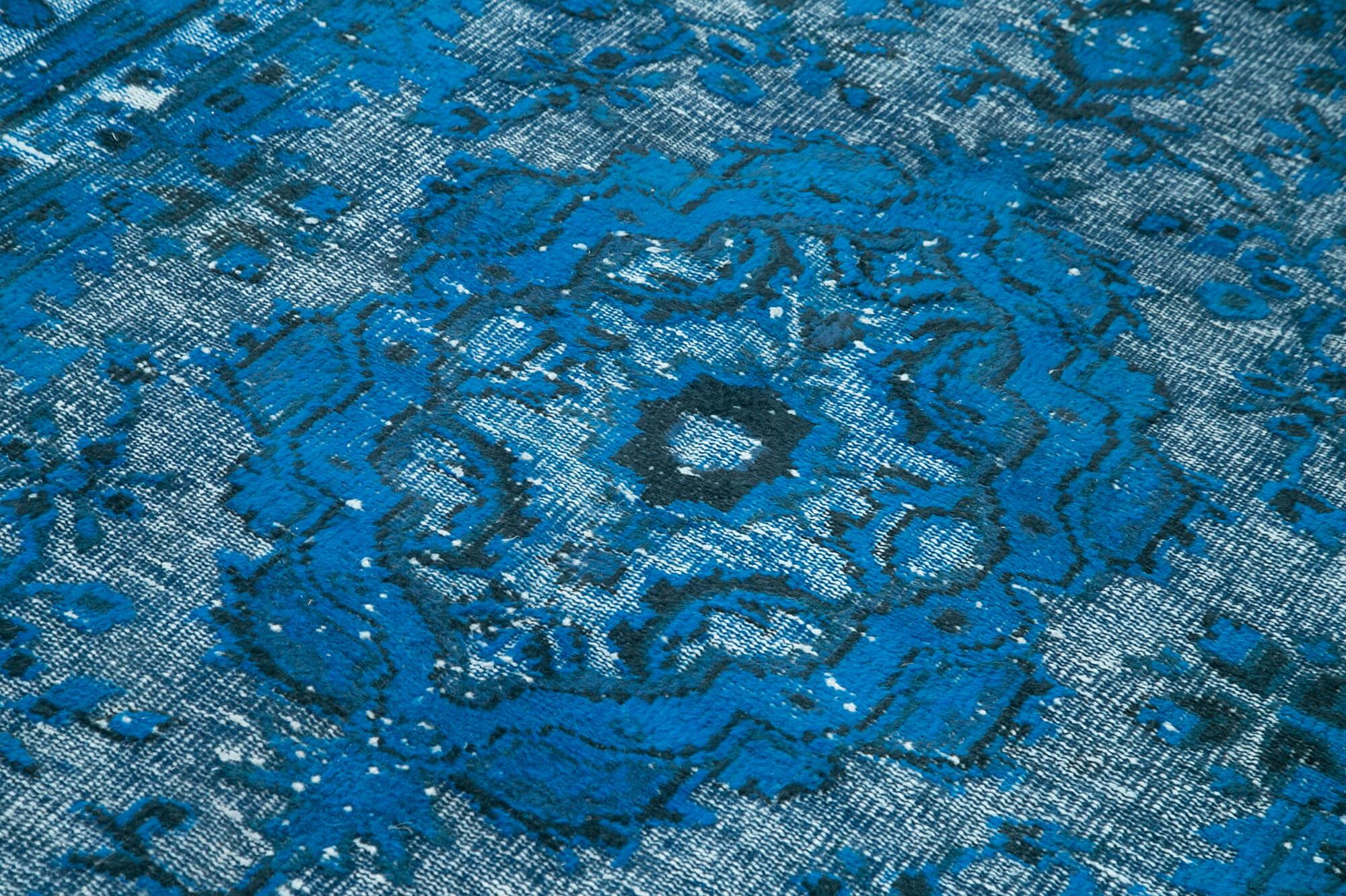 6 x 9 Blue Over Dyed Rug - 1054