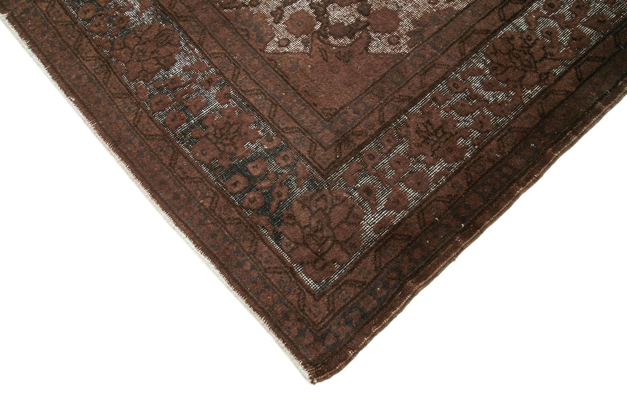 7 x 11 Brown Over Dyed Rug - 1055