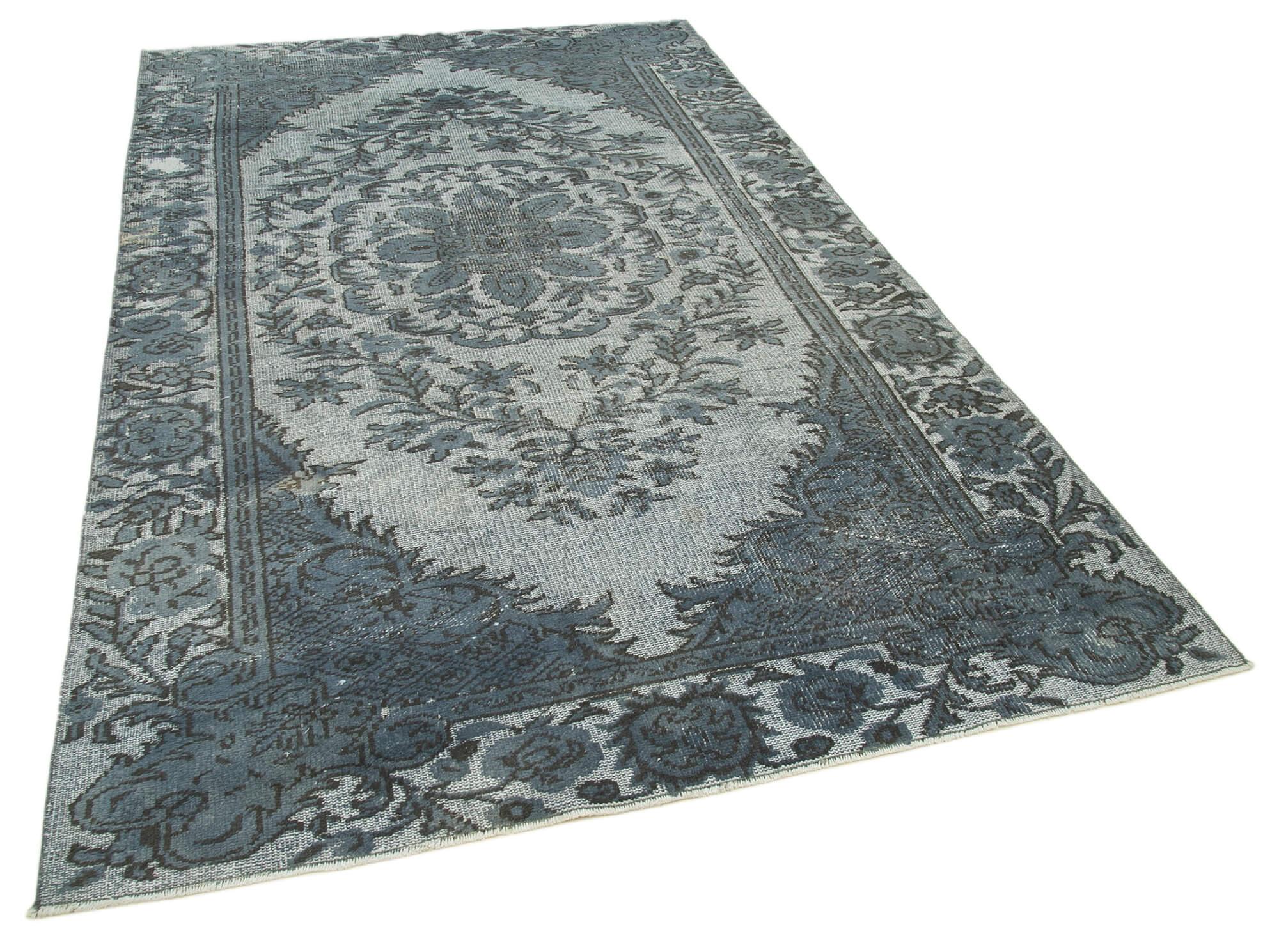 (6 x 9) Grey Over Dyed Rug - 1056