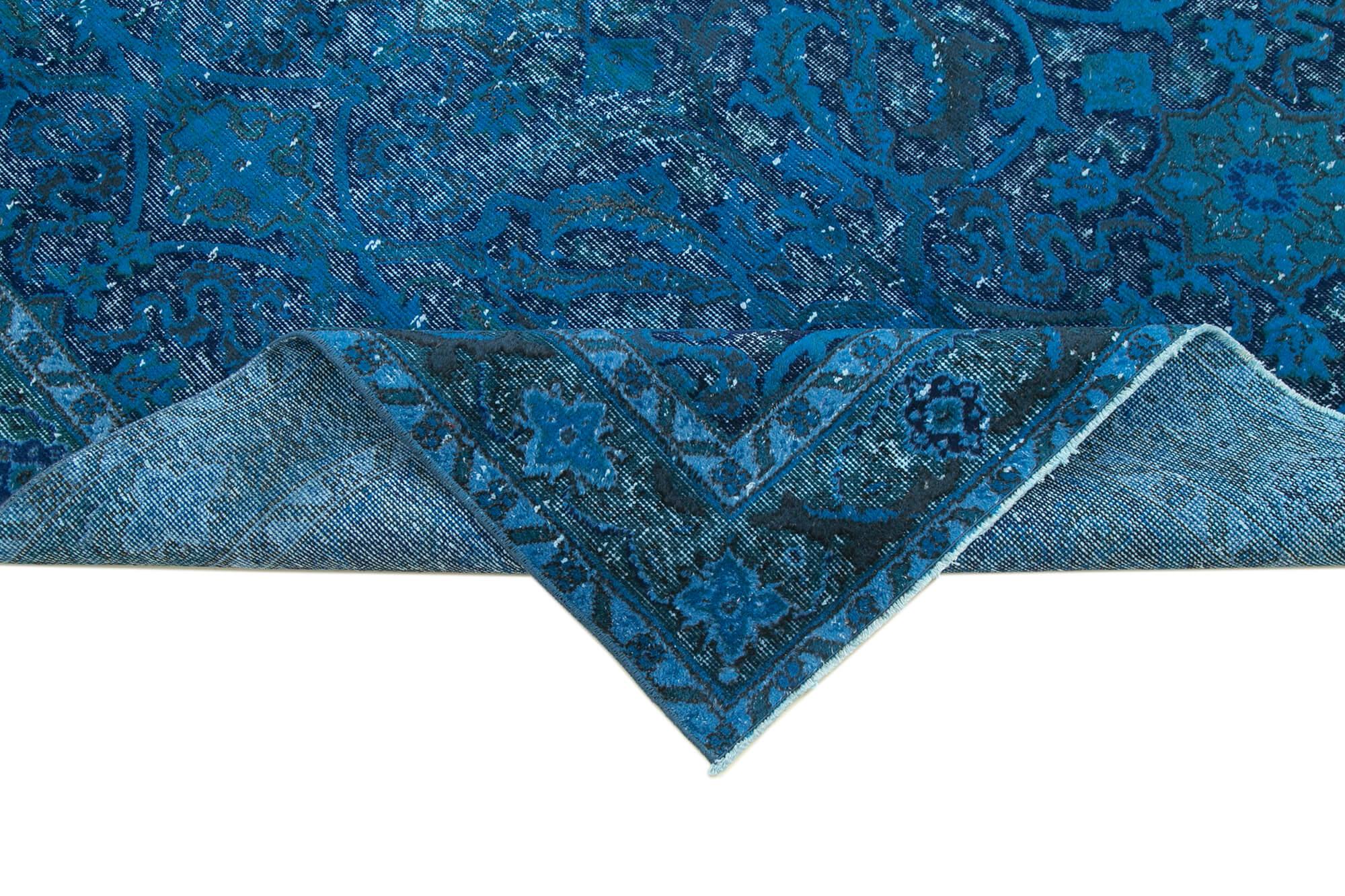 5 x 9 Blue Over Dyed Rug - 1060