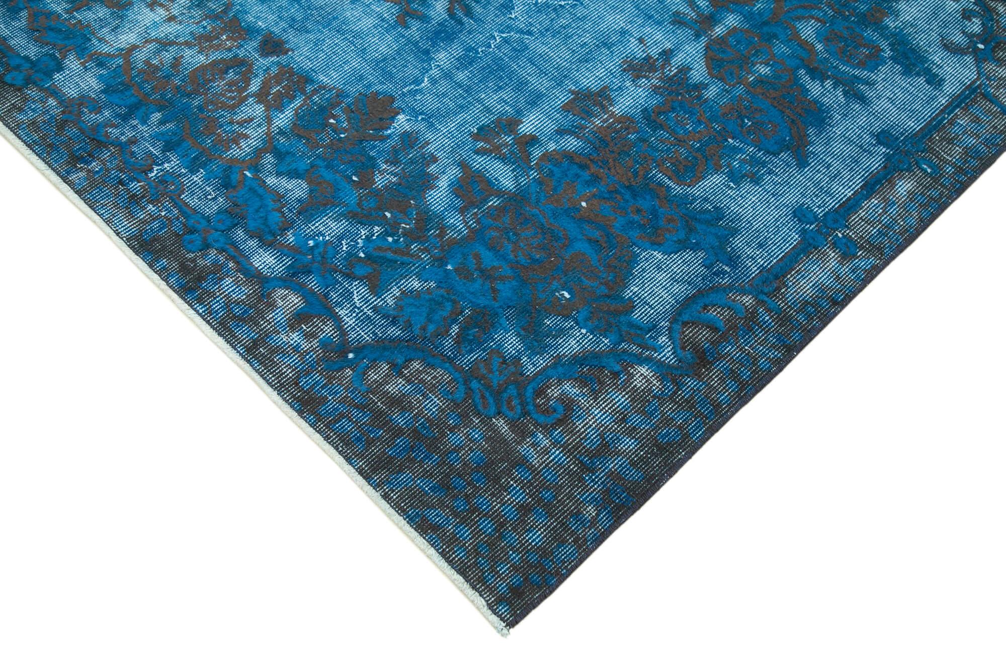 5 x 9 Blue Over Dyed Rug - 1062