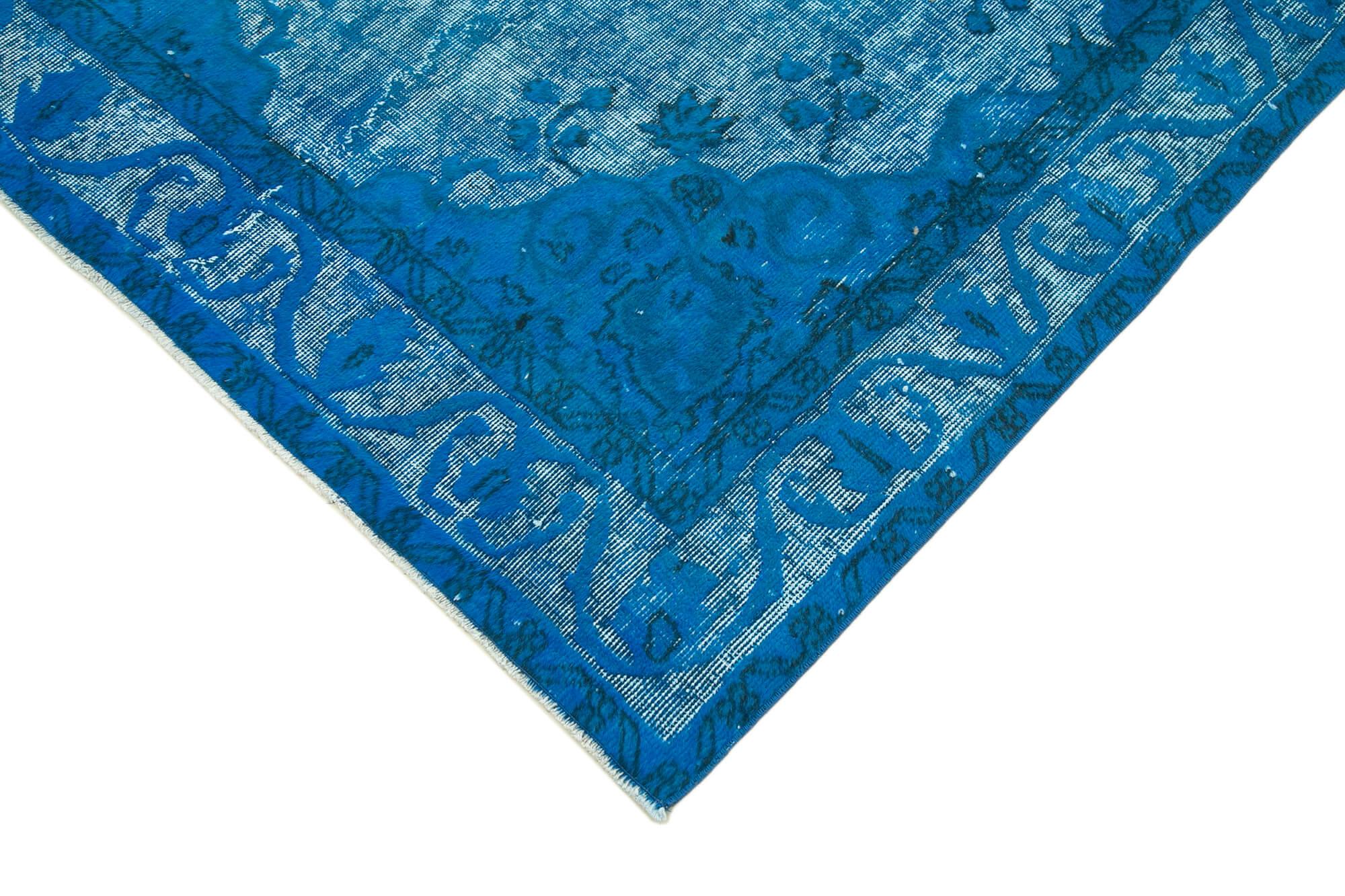 5 x 9 Blue Over Dyed Rug - 1063