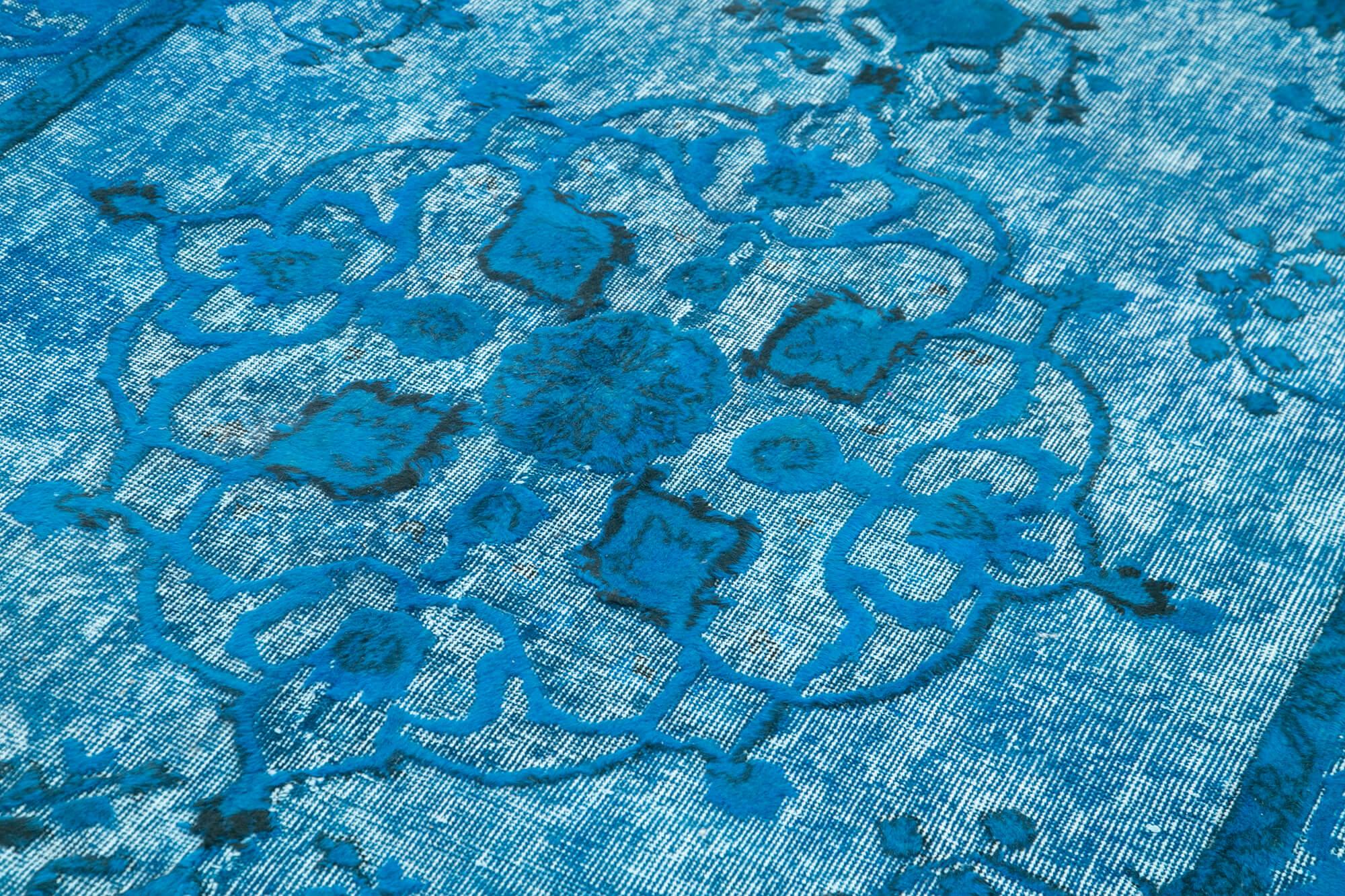 5 x 9 Blue Over Dyed Rug - 1063