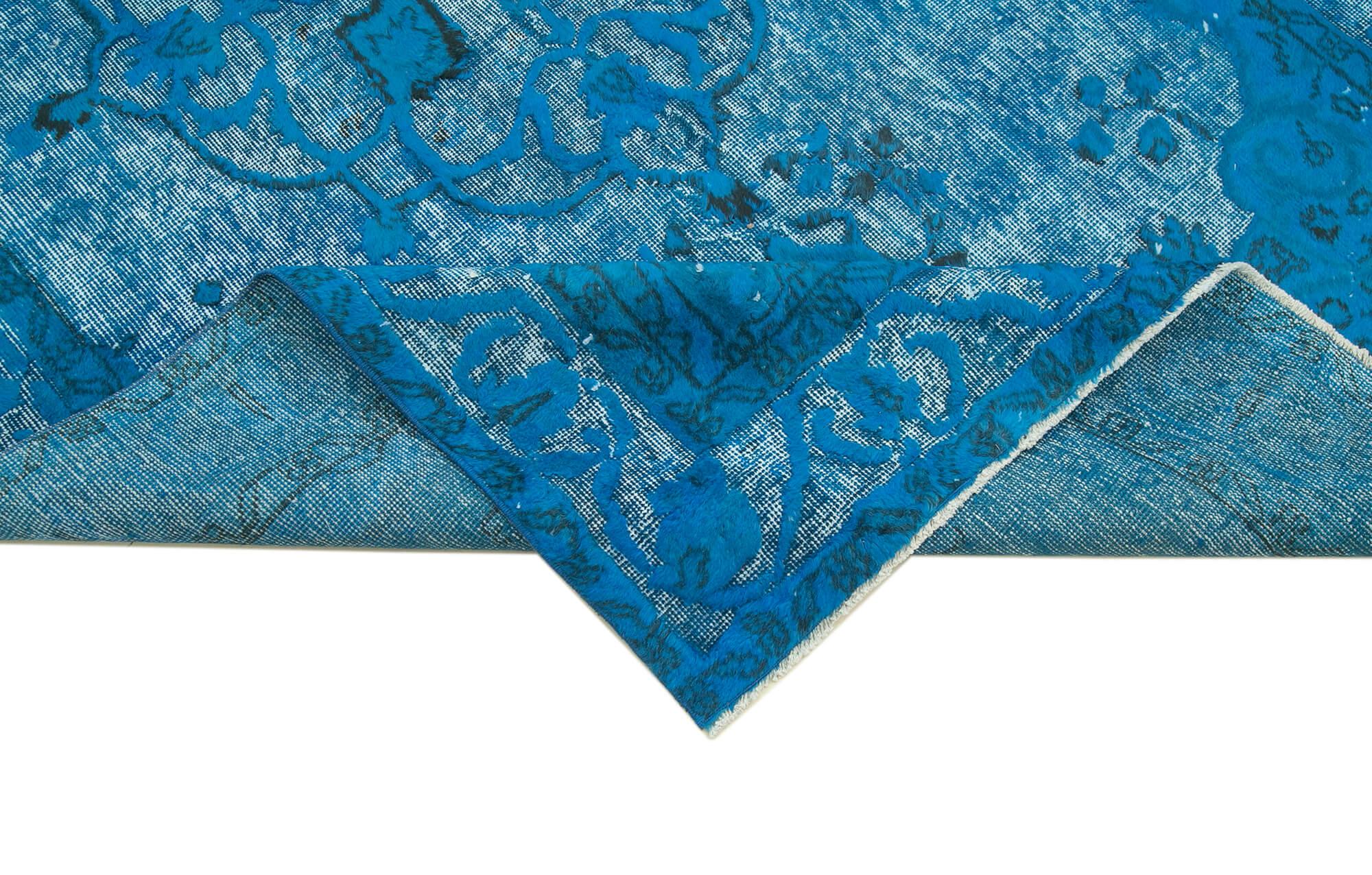 5 x 9 Blue Over Dyed Rug - 1063