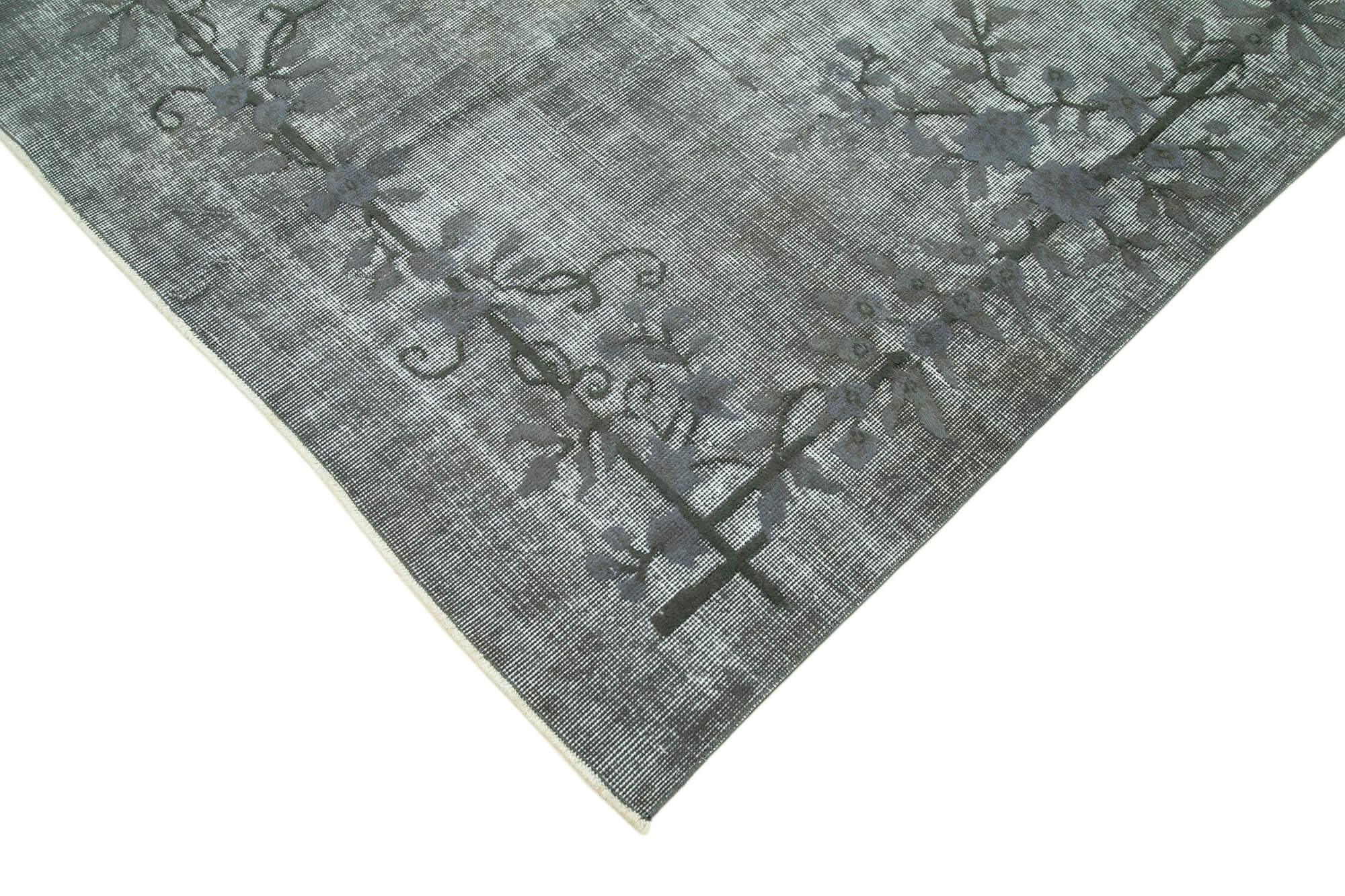 5 x 9 Grey Over Dyed Rug - 1066