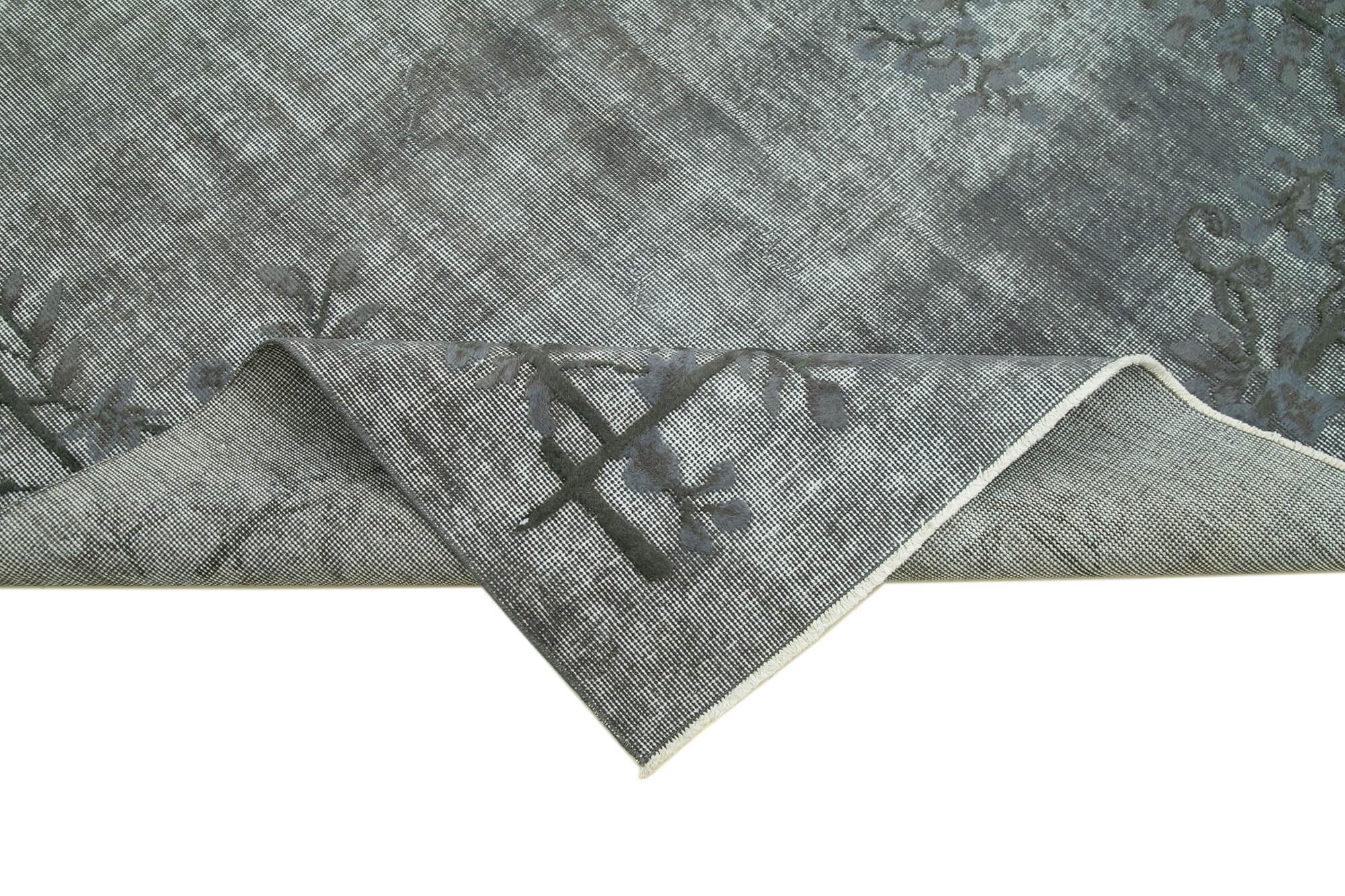 5 x 9 Grey Over Dyed Rug - 1066