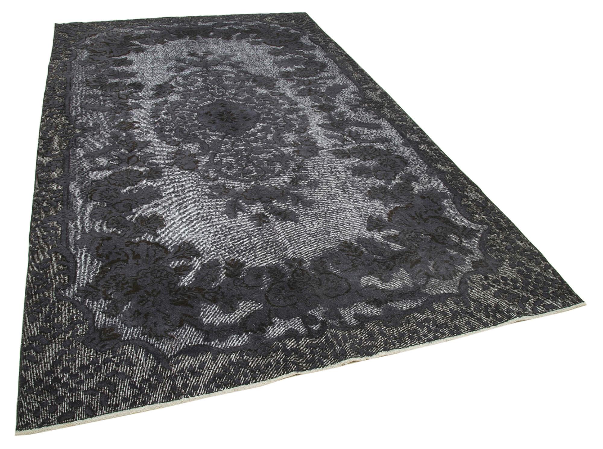 6 x 10 Grey Over Dyed Rug - 1068