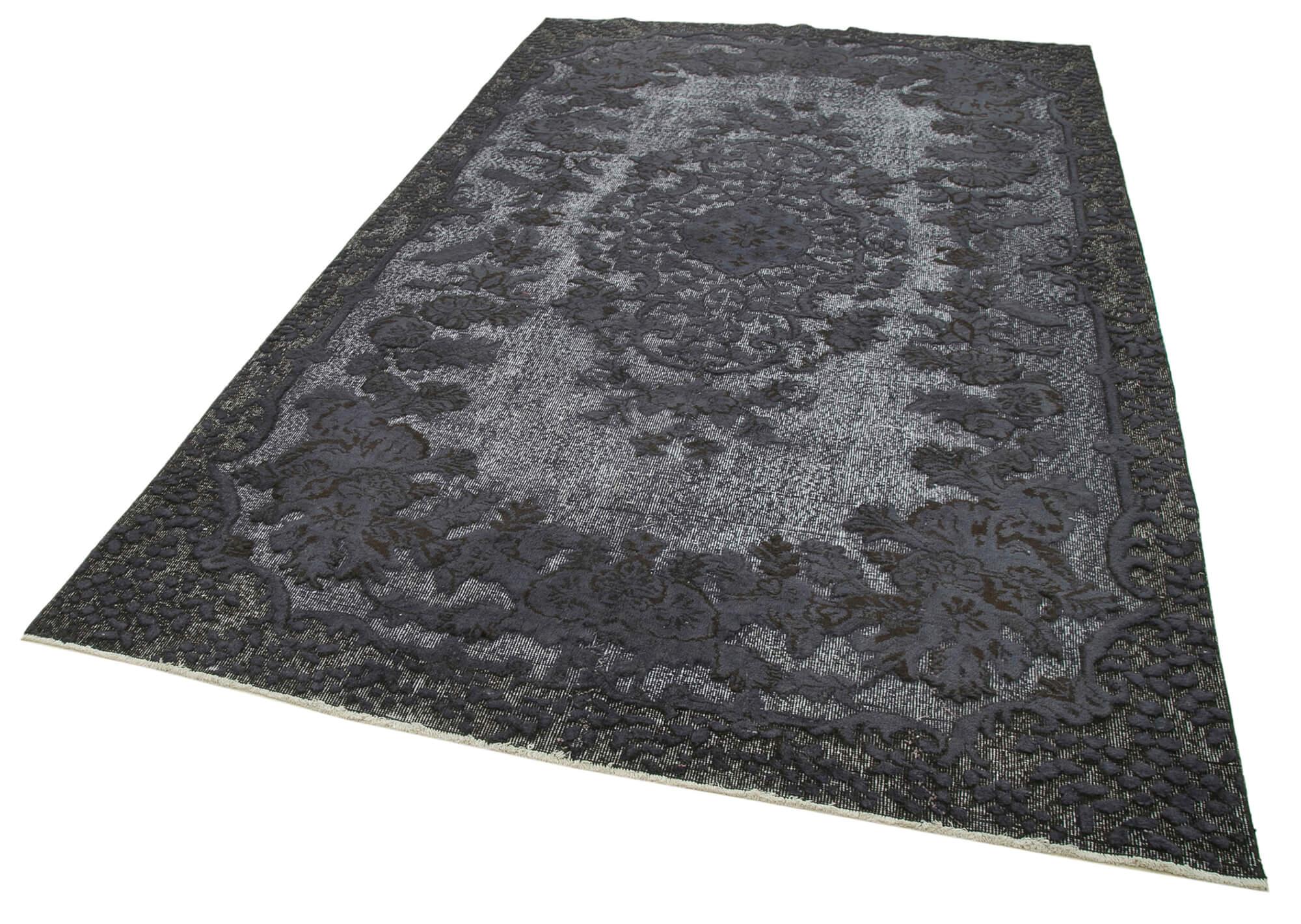 6 x 10 Grey Over Dyed Rug - 1068