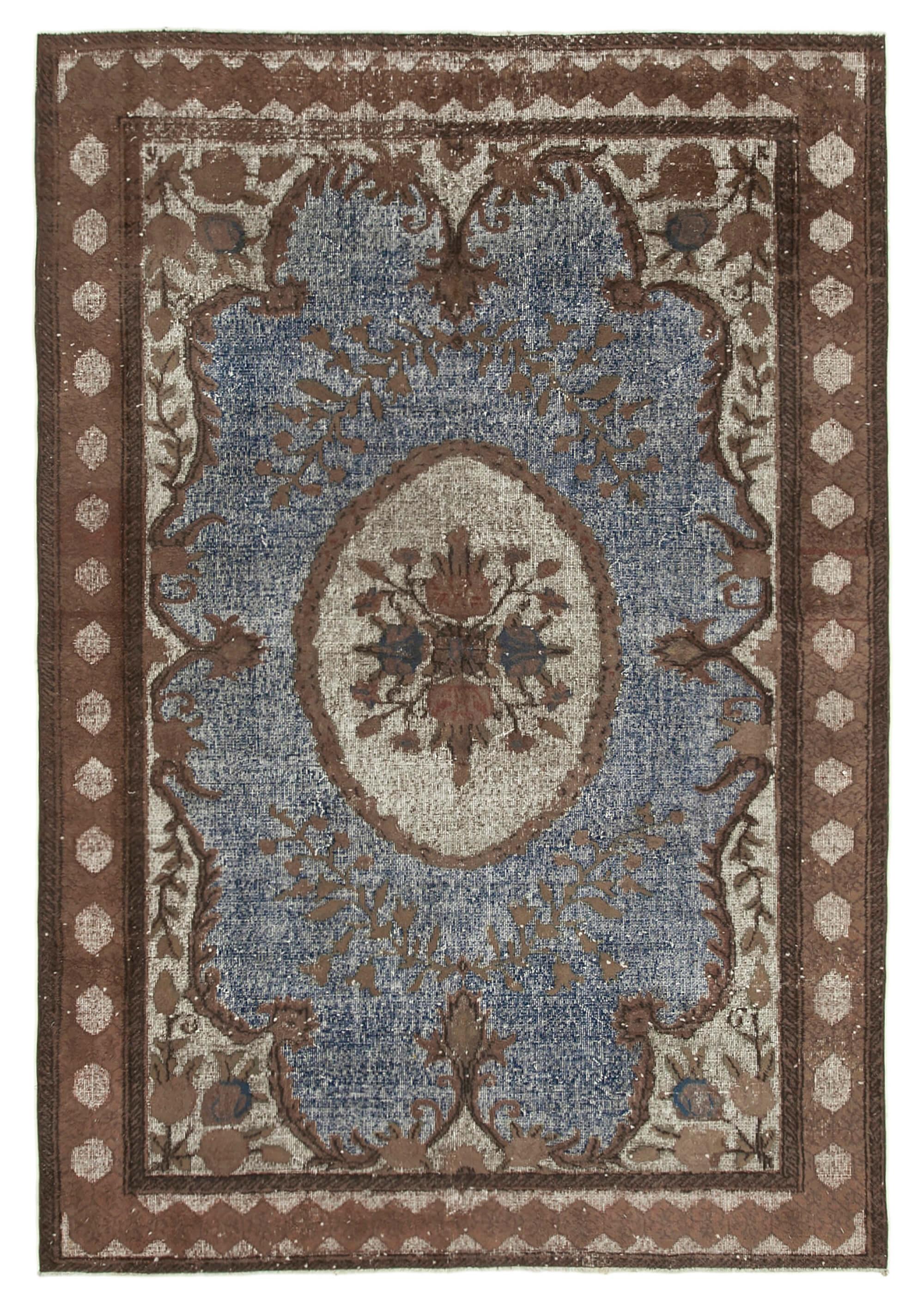 7 x 10 Brown Over Dyed Rug - 1070