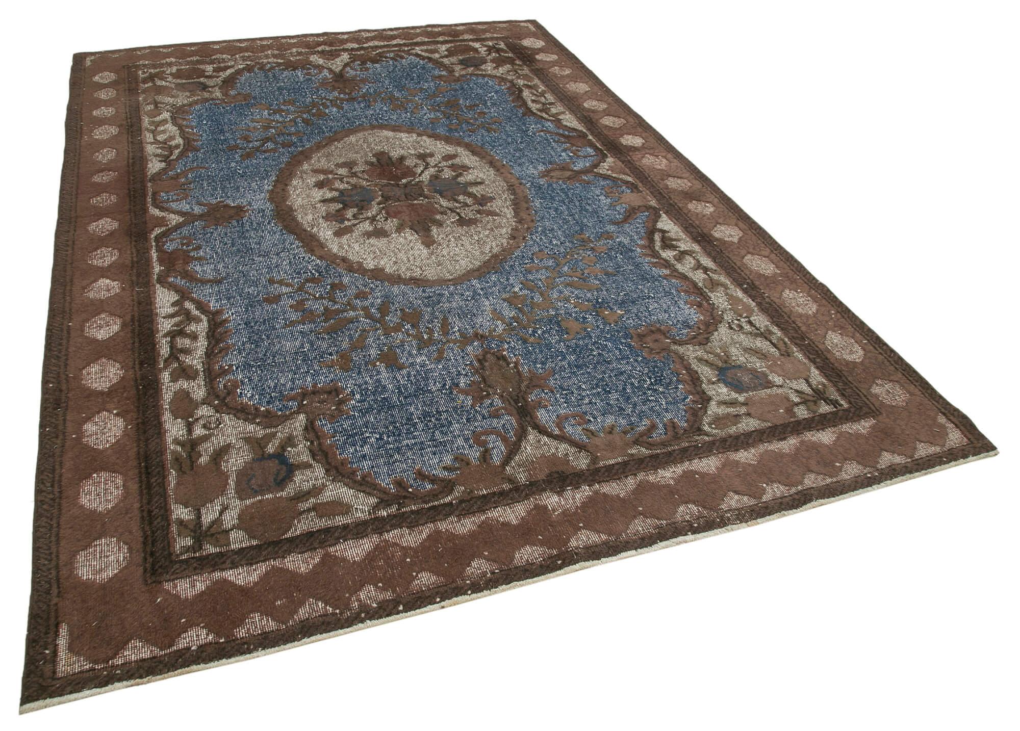 7 x 10 Brown Over Dyed Rug - 1070