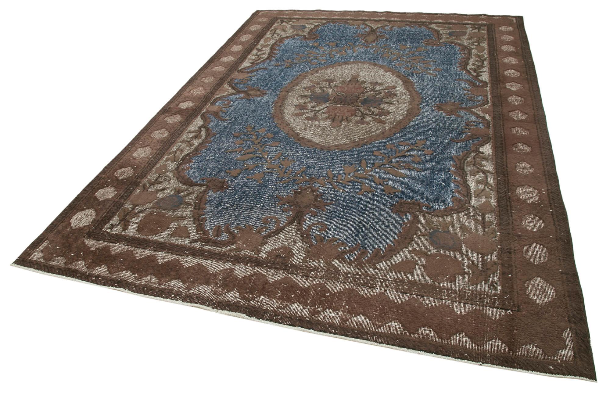 7 x 10 Brown Over Dyed Rug - 1070