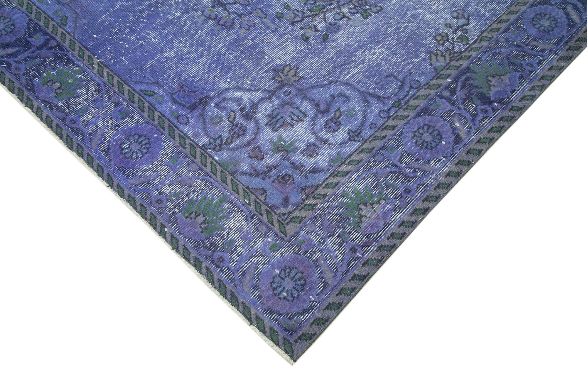 6 x 9 Purple Over Dyed Rug - 1071